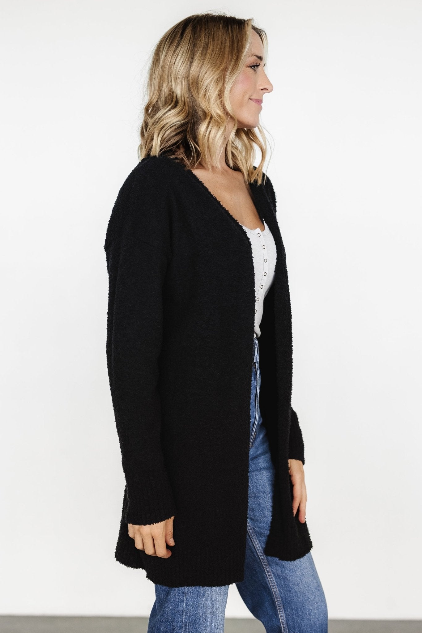 Larsen Cardigan | Black Discount Cheap Online