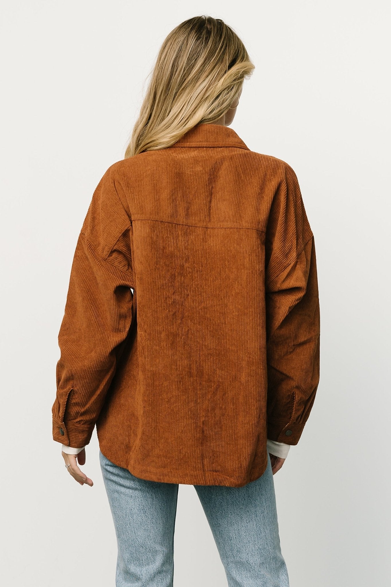 Davis Corduroy Shacket | Spice Visit For Sale