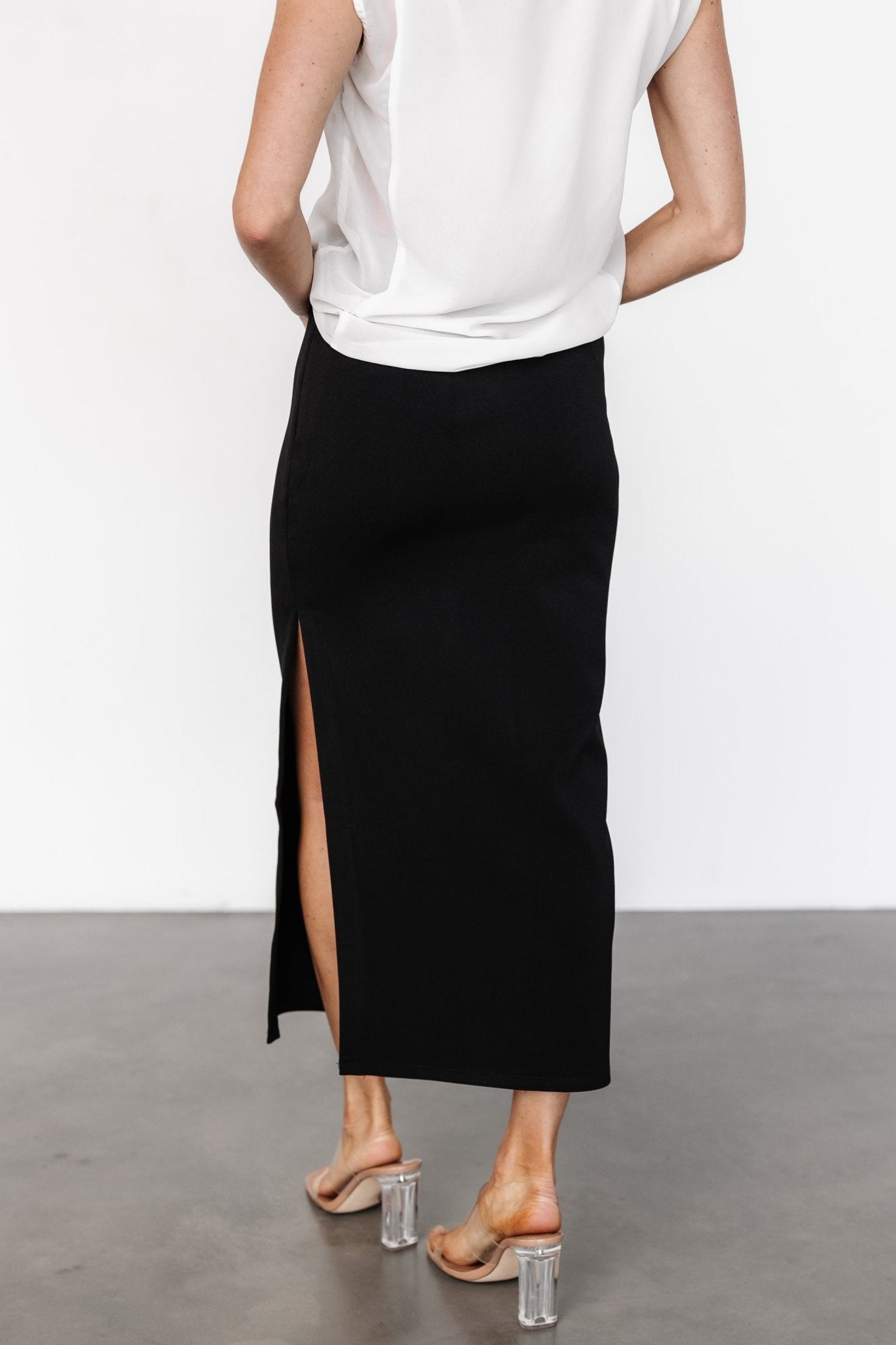 Pembroke Pencil Skirt | Black Sale For Nice