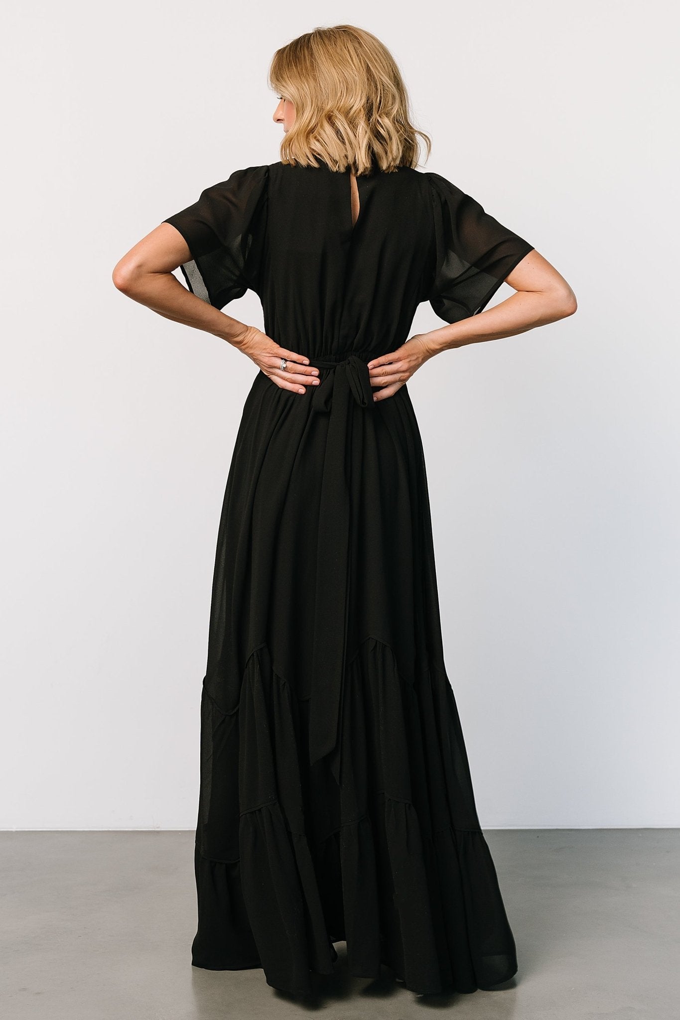 Katherine Maxi Dress | Black Outlet Best Seller