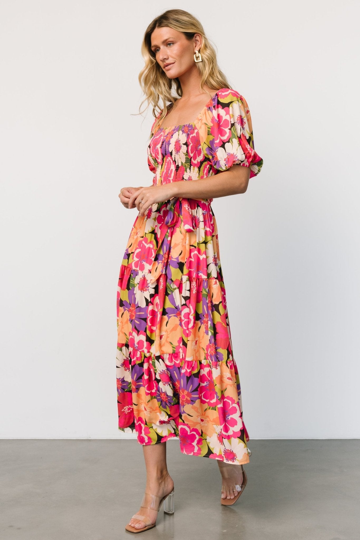 Mazatlan Maxi Dress | Vibrant Floral Cheap The Cheapest