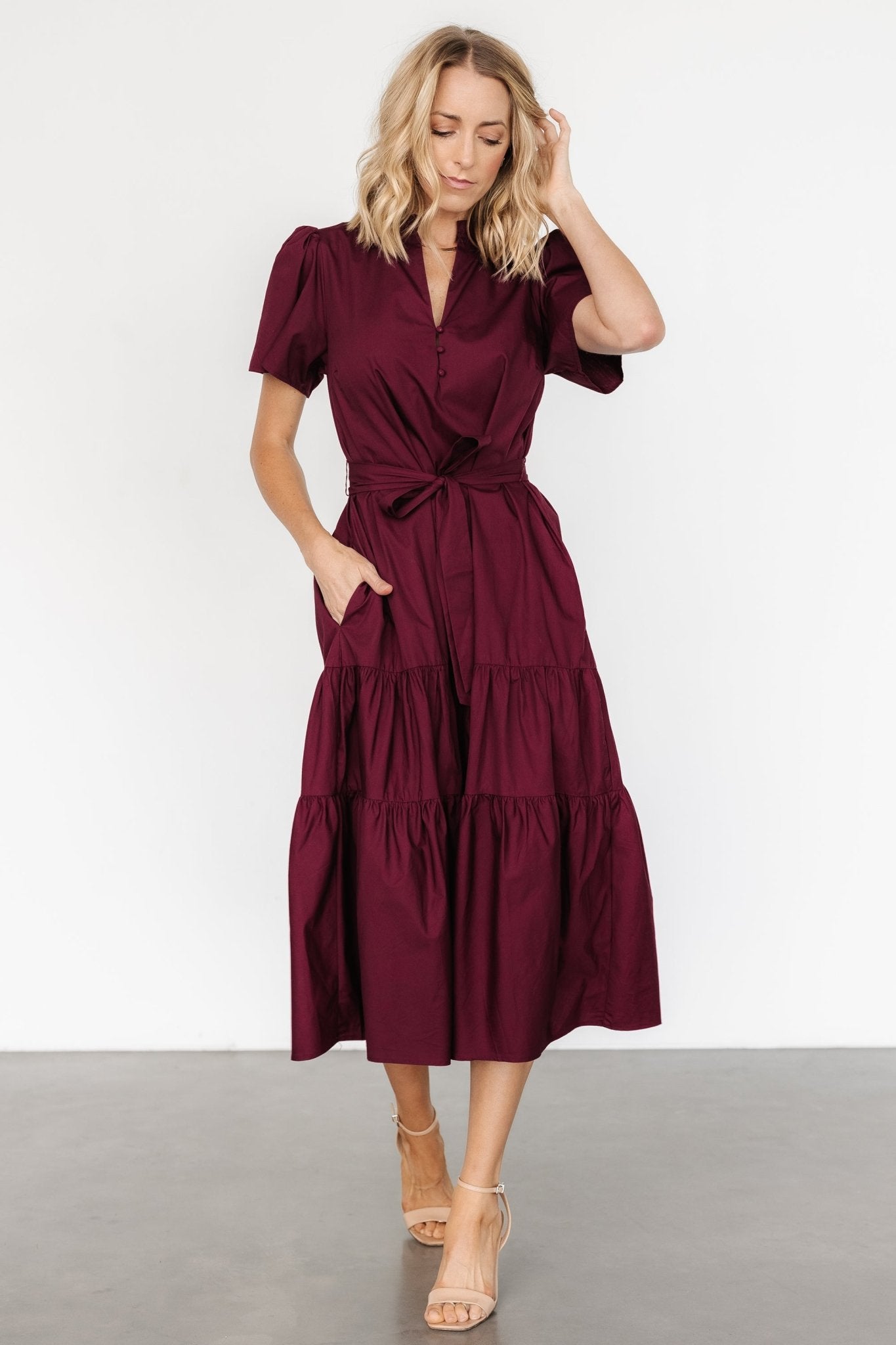 Providence Poplin Dress | Wine Outlet Recommend