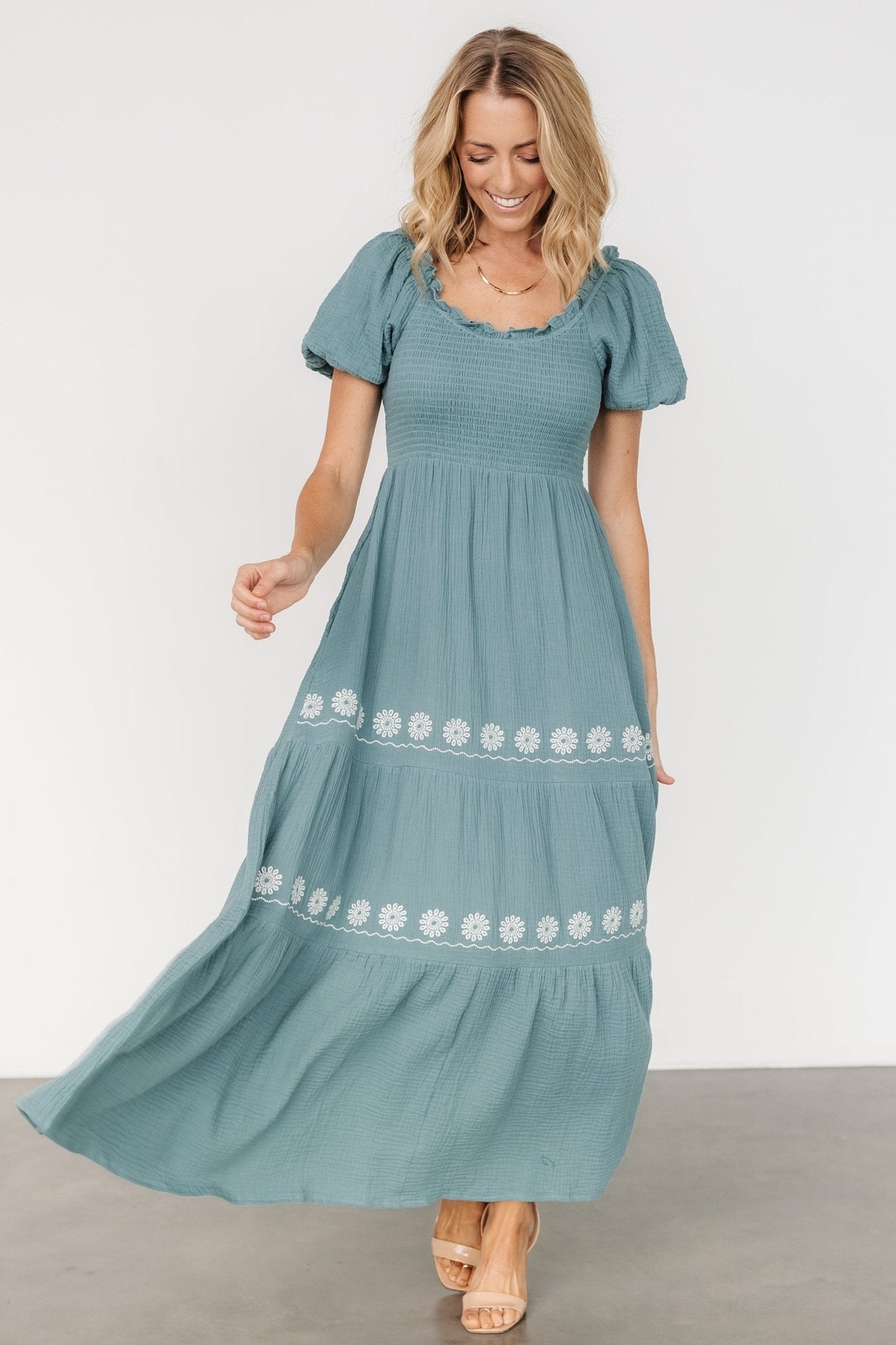 Carrington Maxi Dress | Vintage Teal Cheap Pick A Best