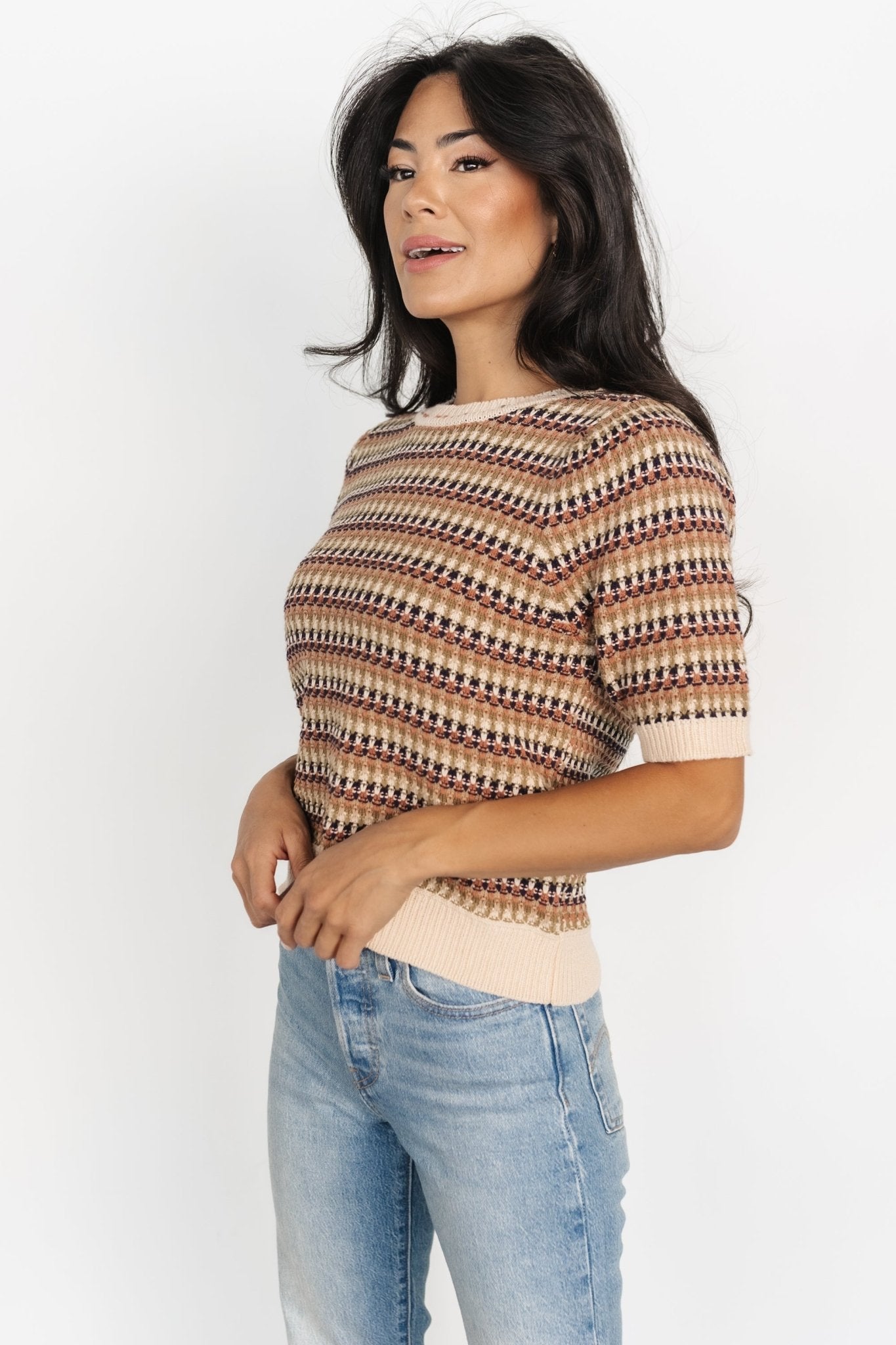 Scout Knit Sweater Top | Multi Cheap Sale Brand New Unisex