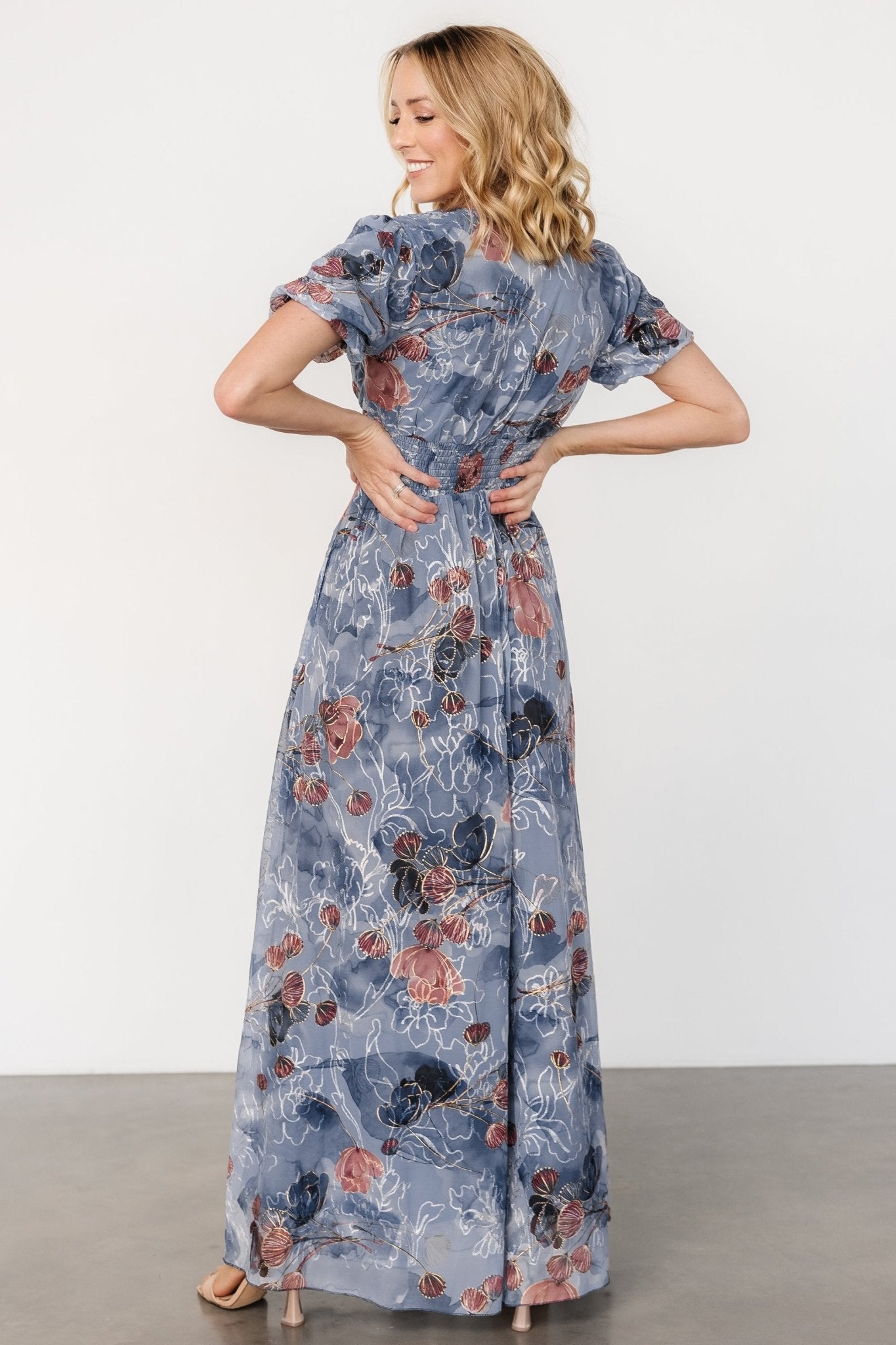 Ardley Maxi Dress | Slate Print Get To Buy For Sale