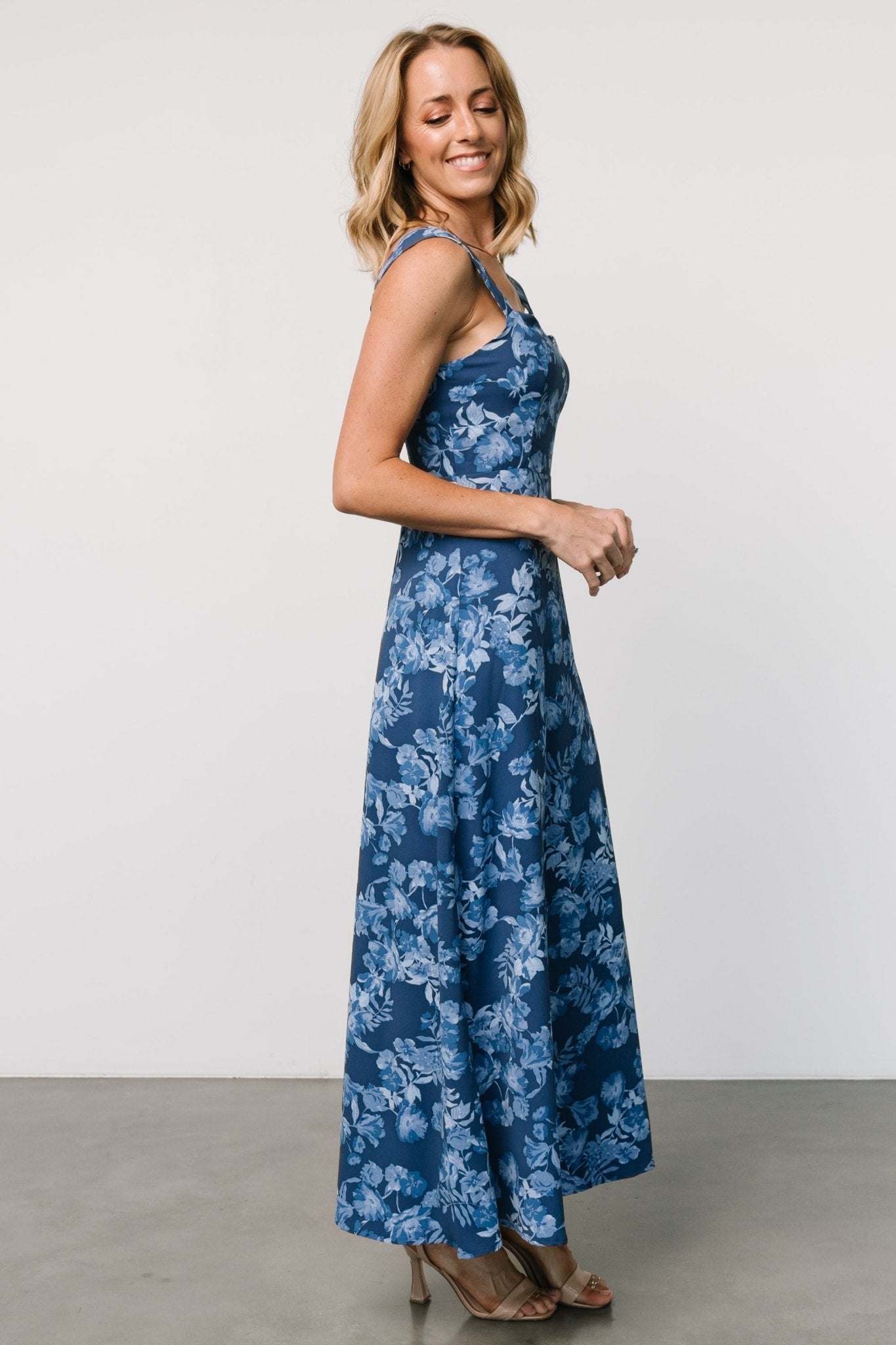 Mandy Maxi Dress | Blue Floral Best Place To Buy