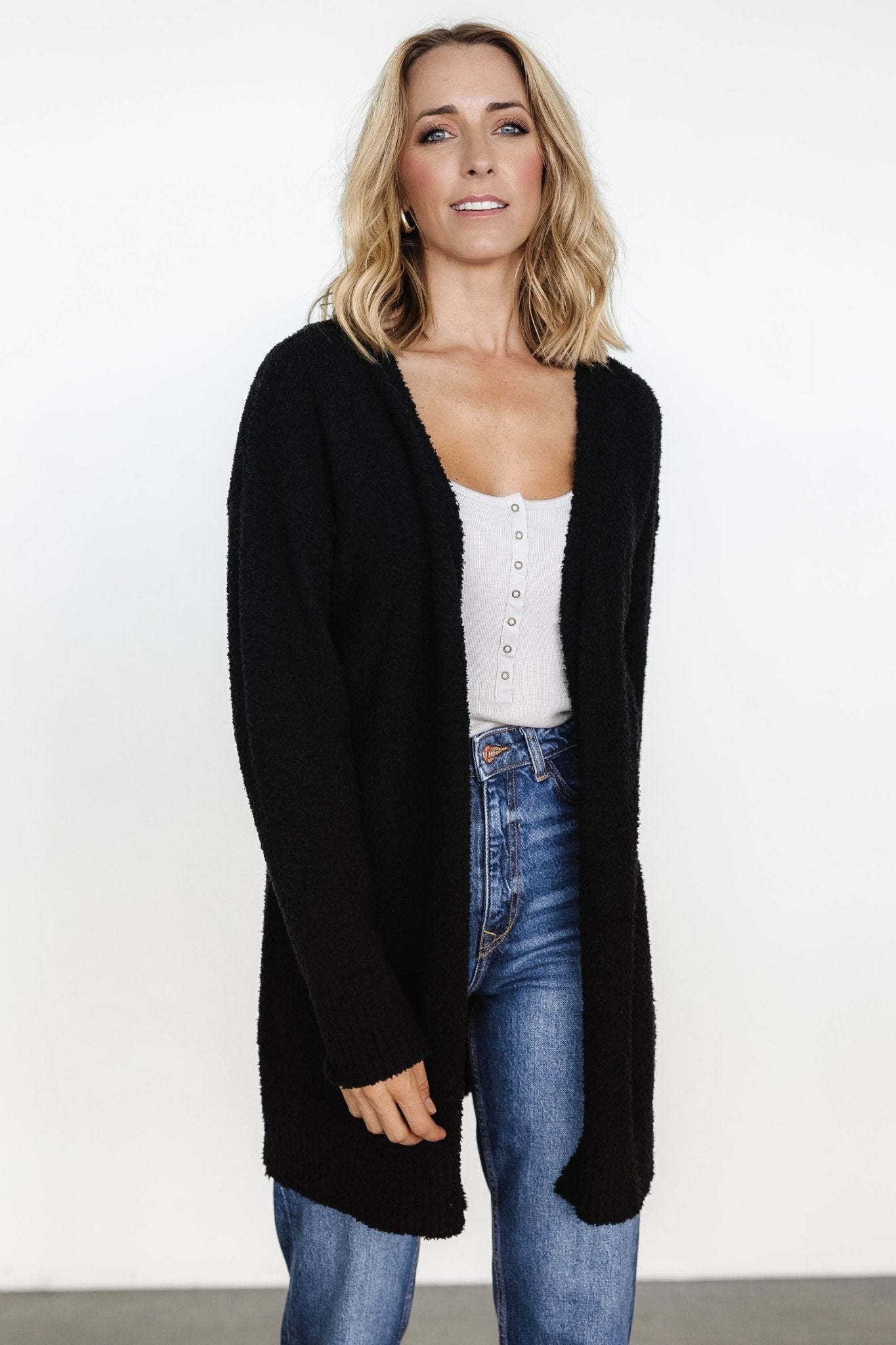 Larsen Cardigan | Black Discount Cheap Online