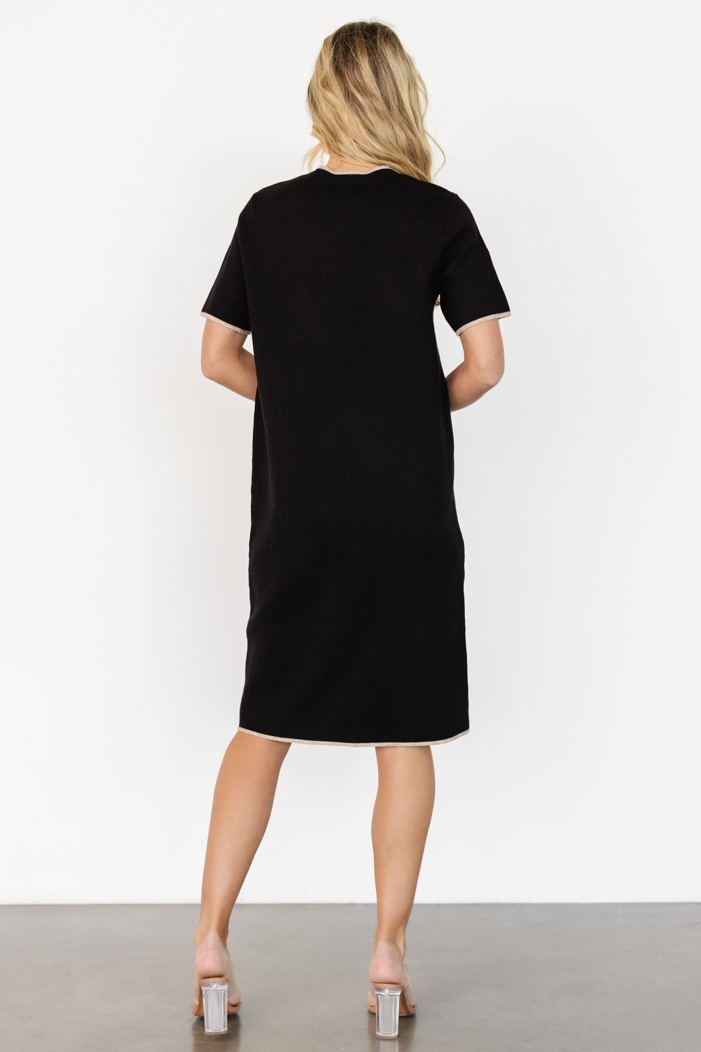 Emelia Shift Dress | Black New Arrival For Sale