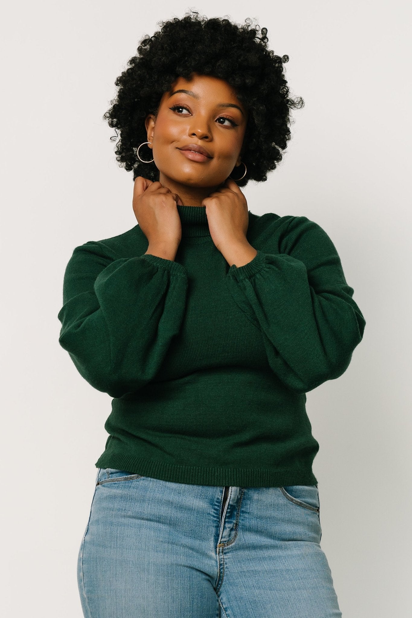 Nielsen Turtleneck Sweater | Emerald Visa Payment For Sale