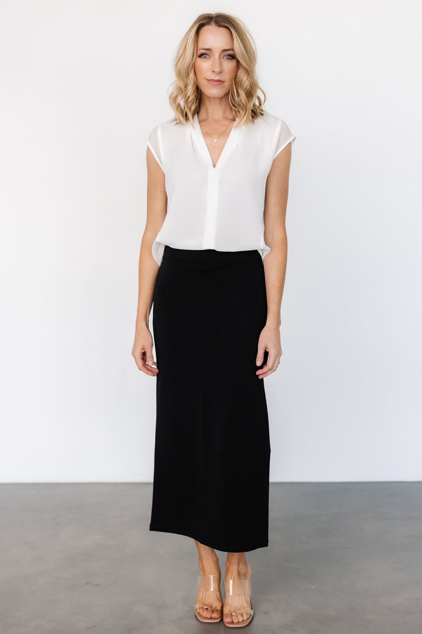 Pembroke Pencil Skirt | Black Sale For Nice