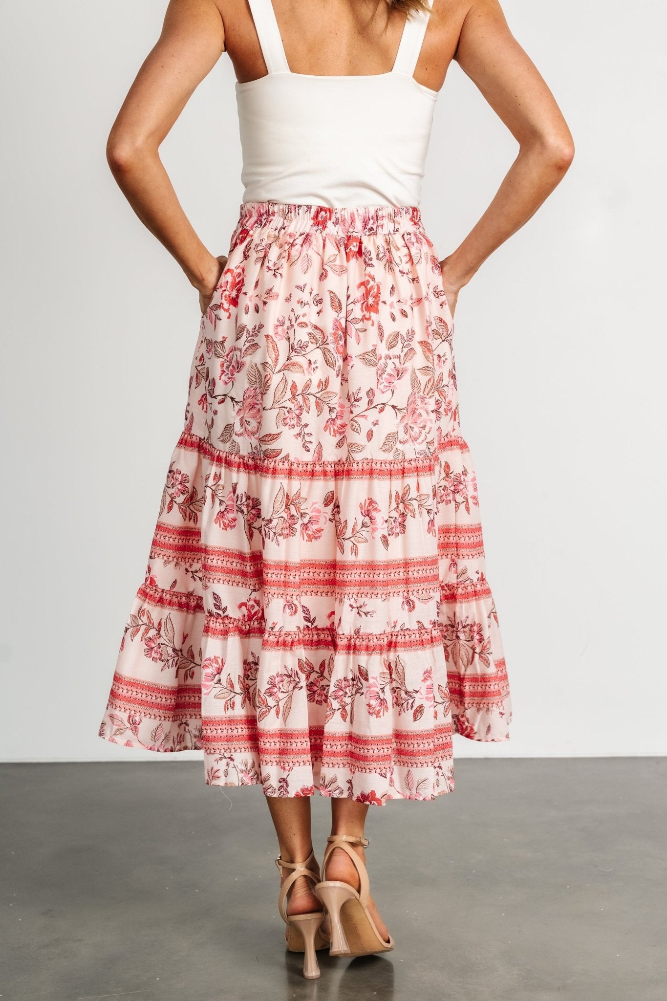 Meg Skirt | Blush Multi Cheap Get To Buy