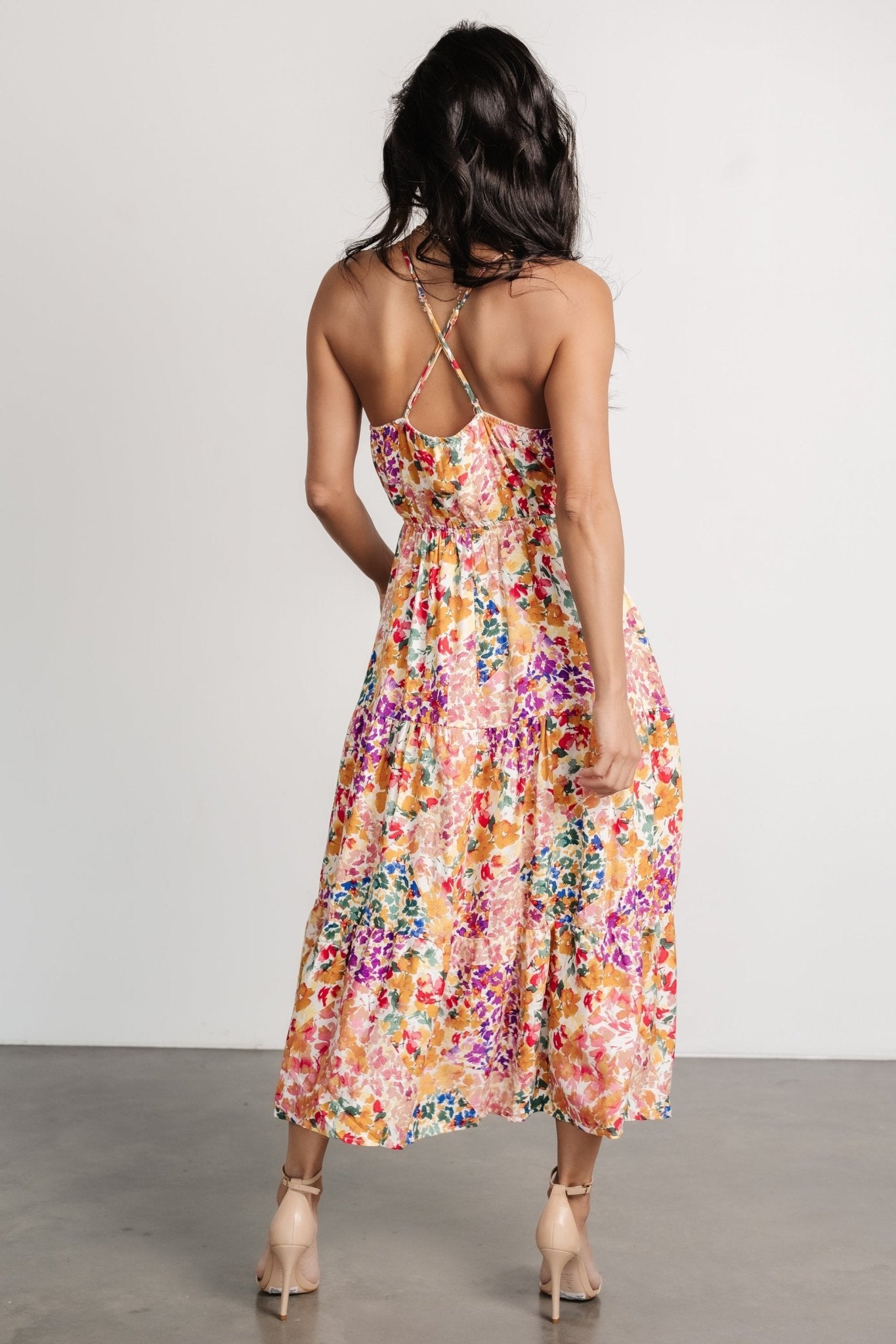 Coronado Midi Dress | Multi Floral Outlet Cheap Quality