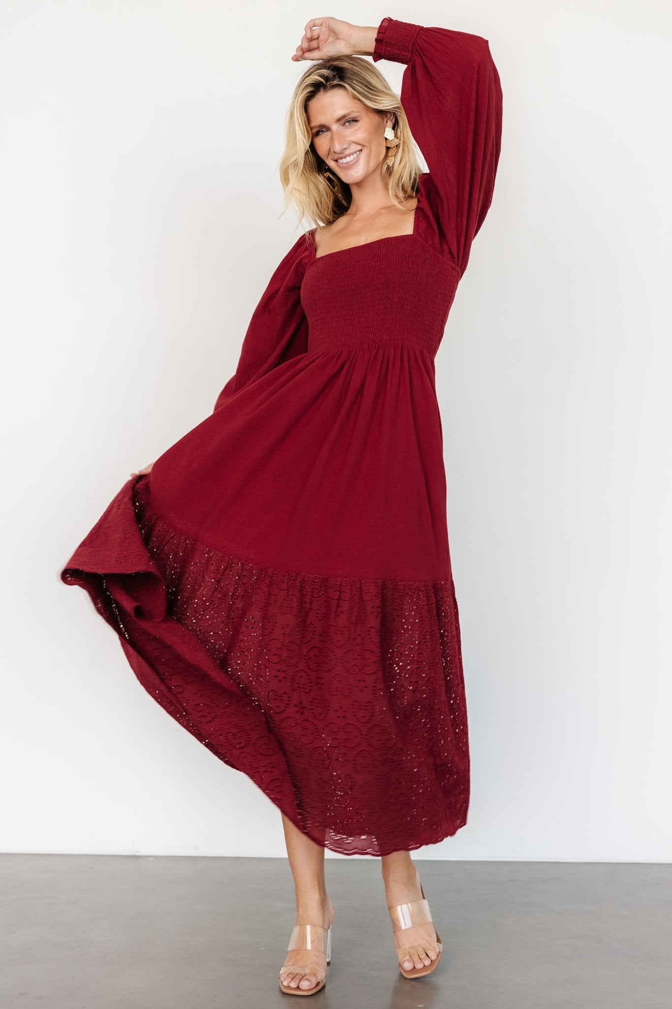 Marcella Maxi Dress | Wine Sast Cheap Pice