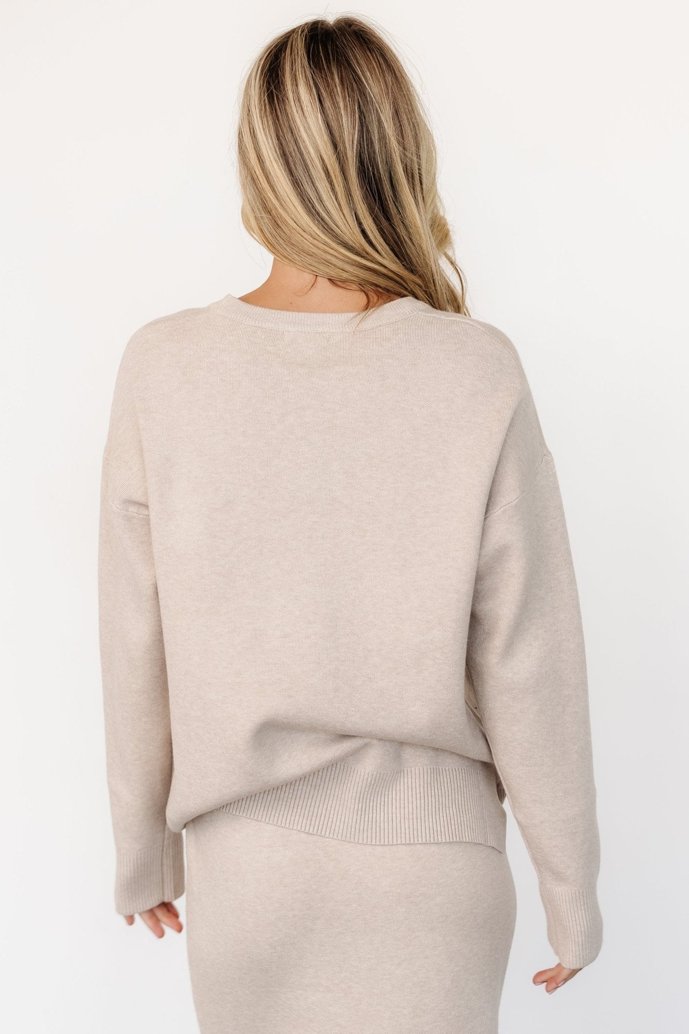 Laurent Sweater | Taupe Clearance Explore