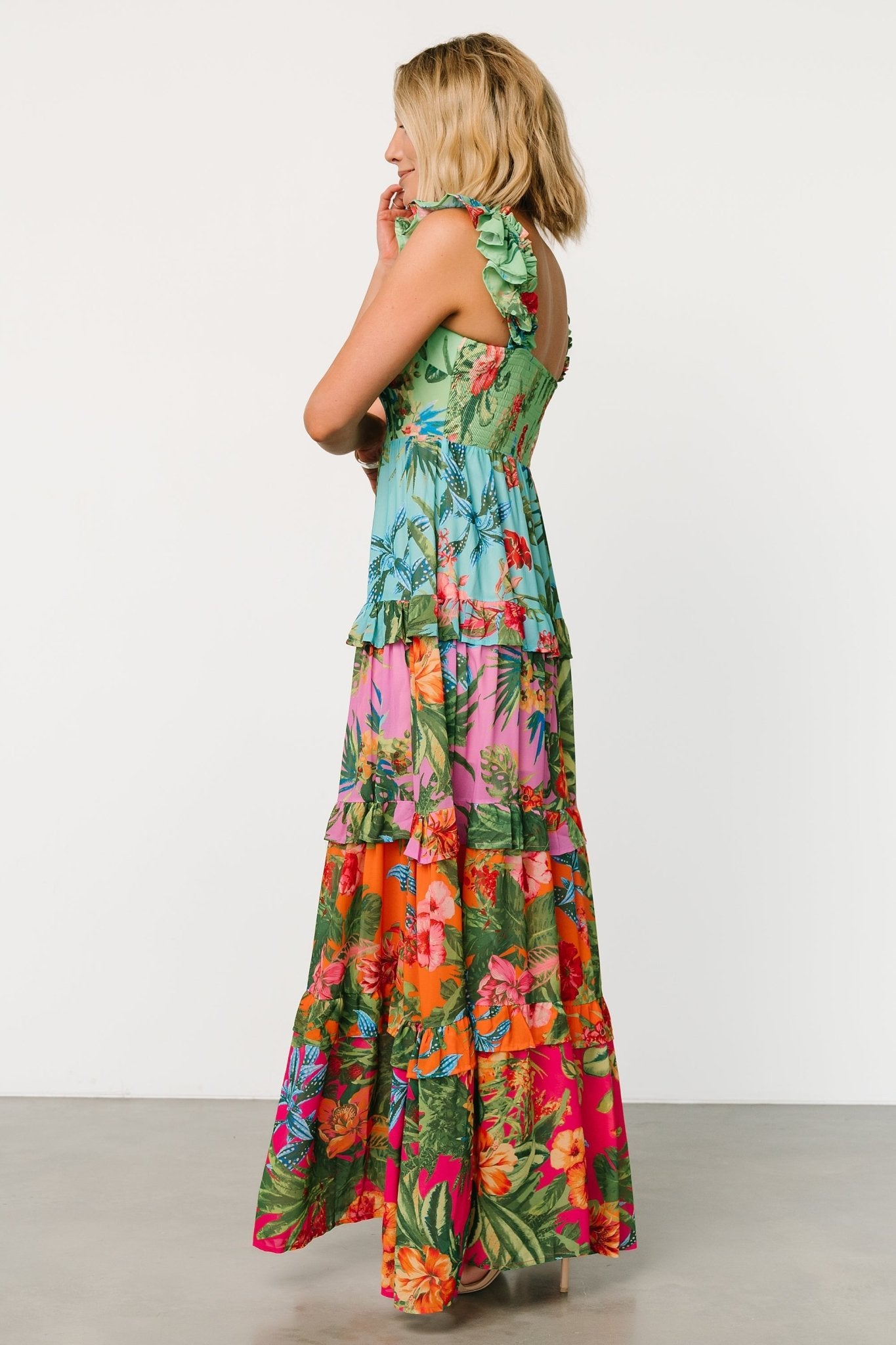 Sundara Tiered Maxi Dress | Multi 2025 Unisex Online