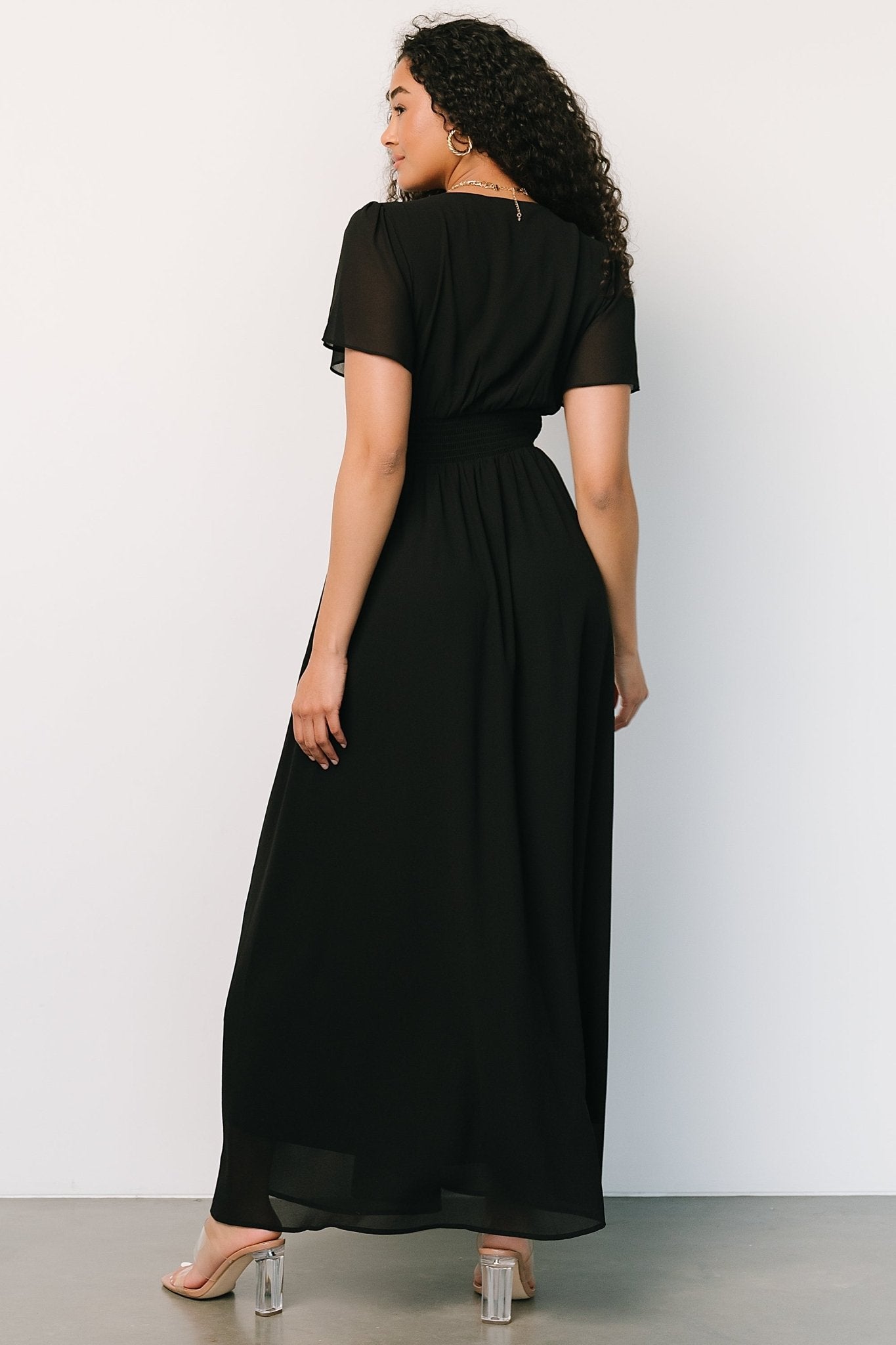 Birdie Maxi Dress | Black Outlet Pices