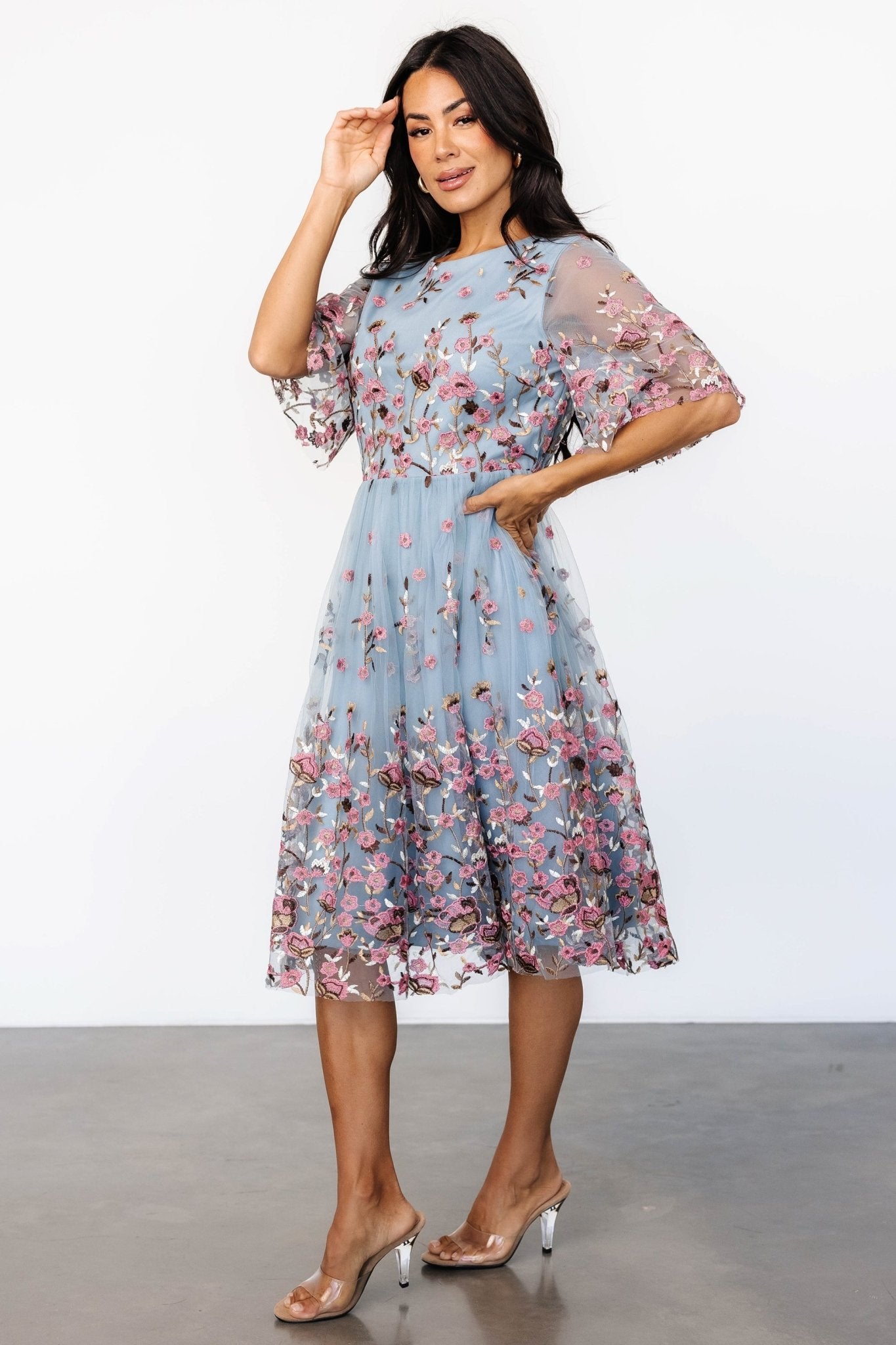 Duchess Tulle Dress | Blue Garden Buy Cheap Browse