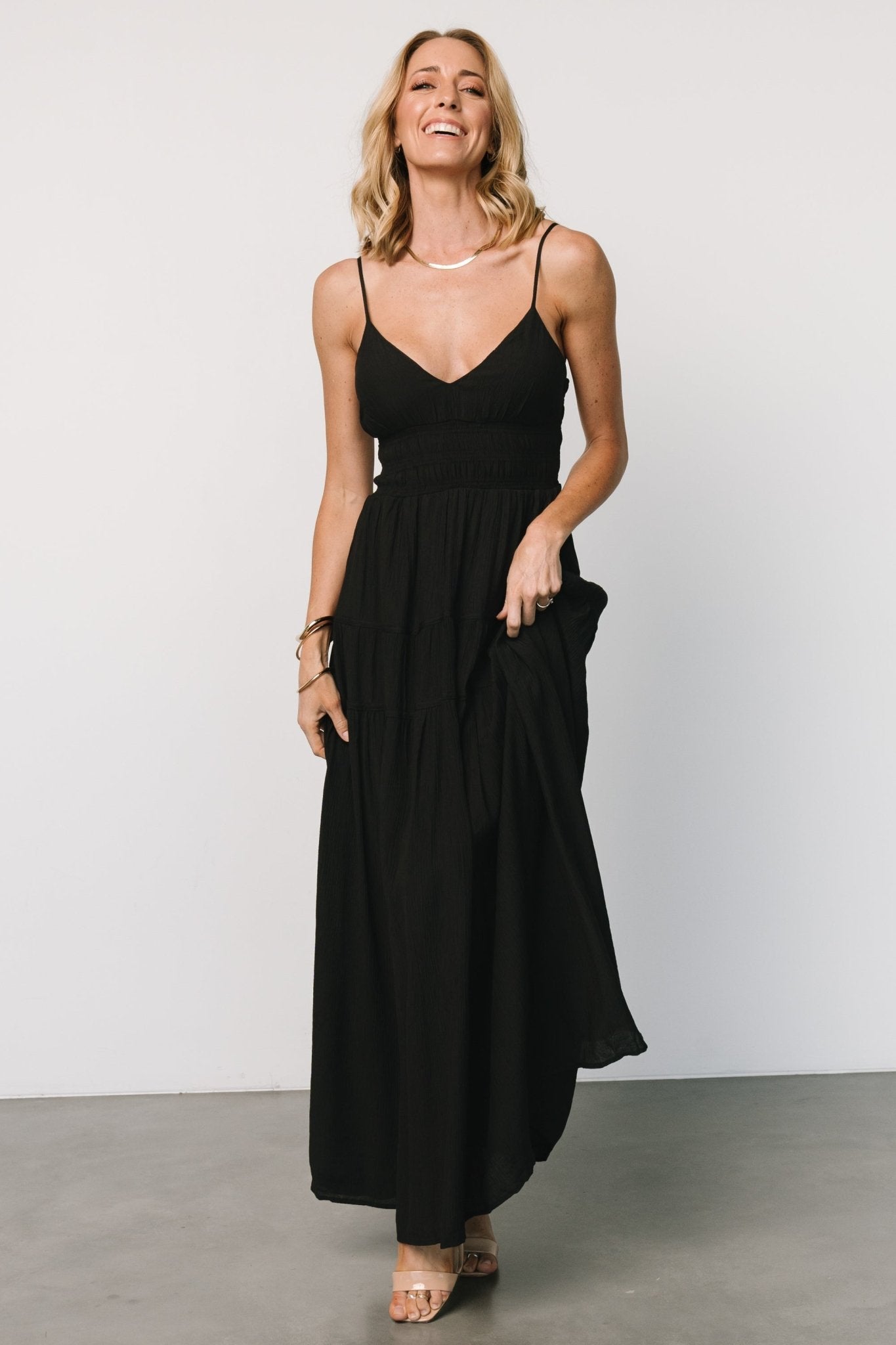 Lohan Tank Maxi Dress | Black For Cheap Sale Online