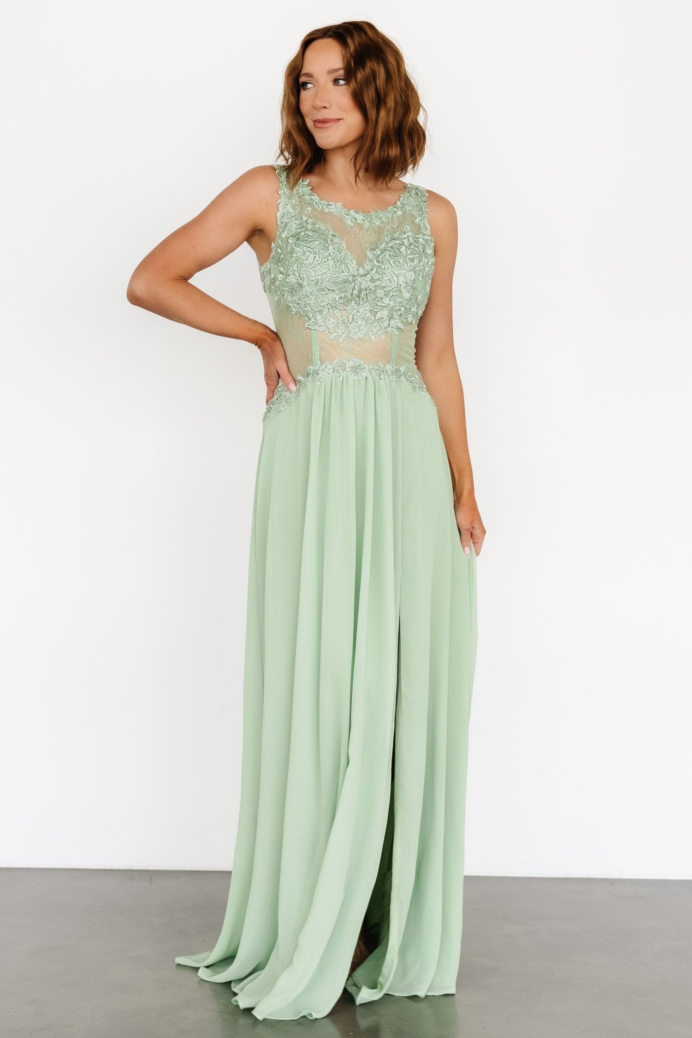 Konstantina Gown | Sage Discount Footlocker Pictures