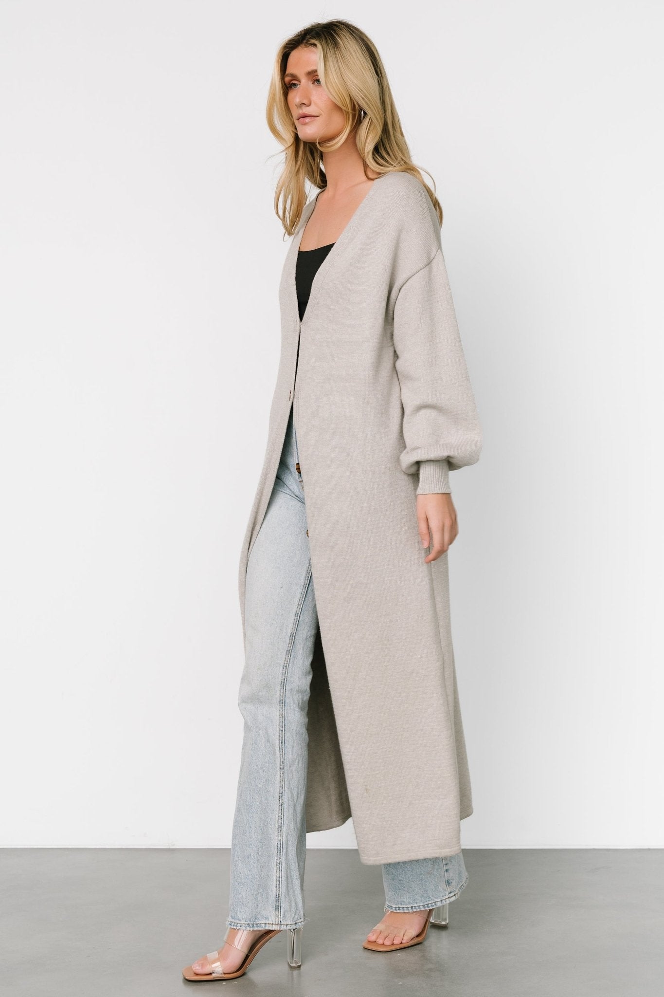 Ethel Long Cardigan | Gray Free Shipping Pick A Best