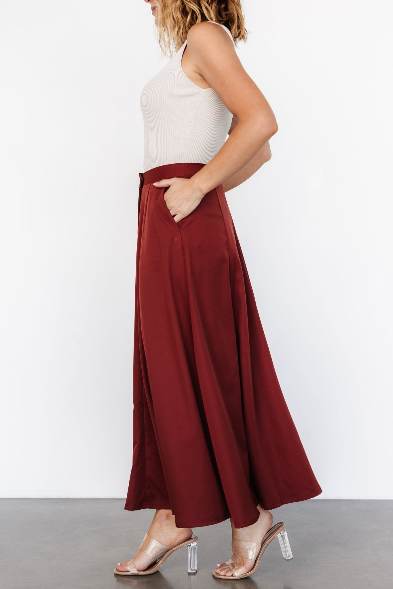 Shaylyn Maxi Skirt | Cinnamon Tumblr Sale Online