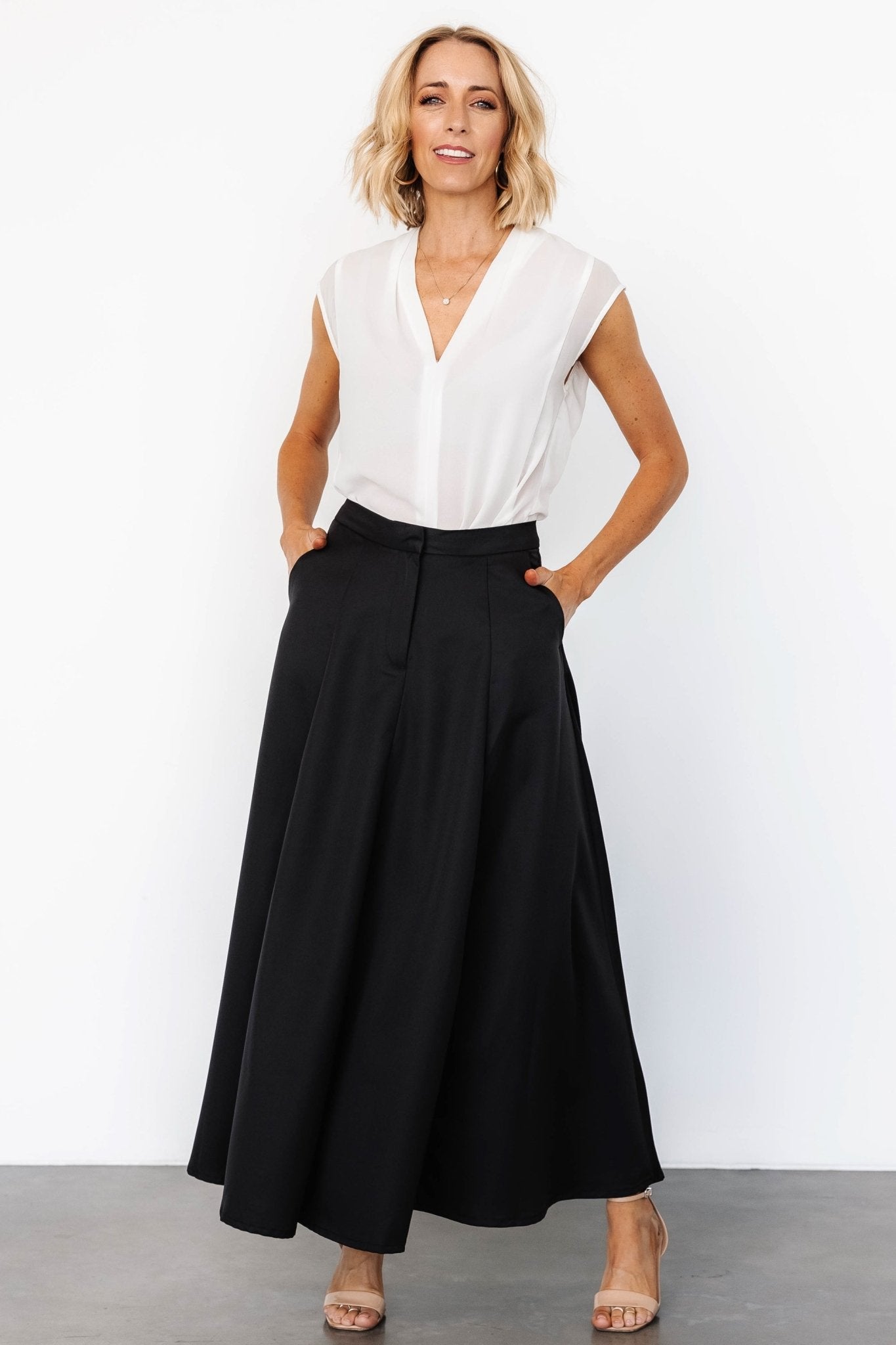 Shaylyn Maxi Skirt | Black Sale Discount