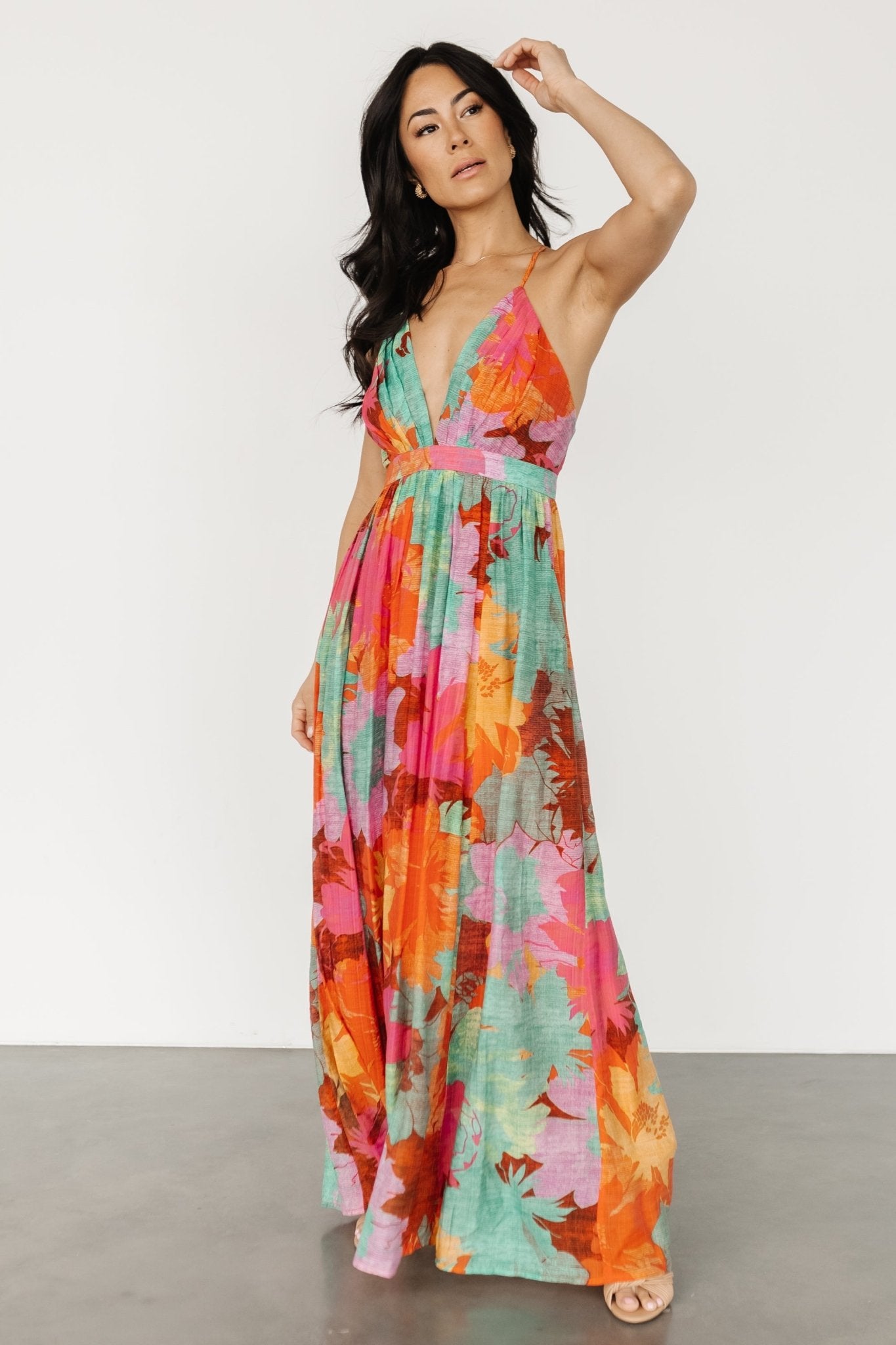 Miramar Maxi Dress | Multi Print Clearance Eastbay