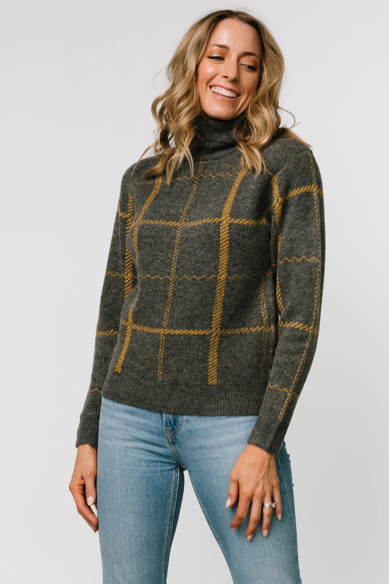 Arden Turtleneck Sweater | Dark Gray Buy Cheap Hot Sale