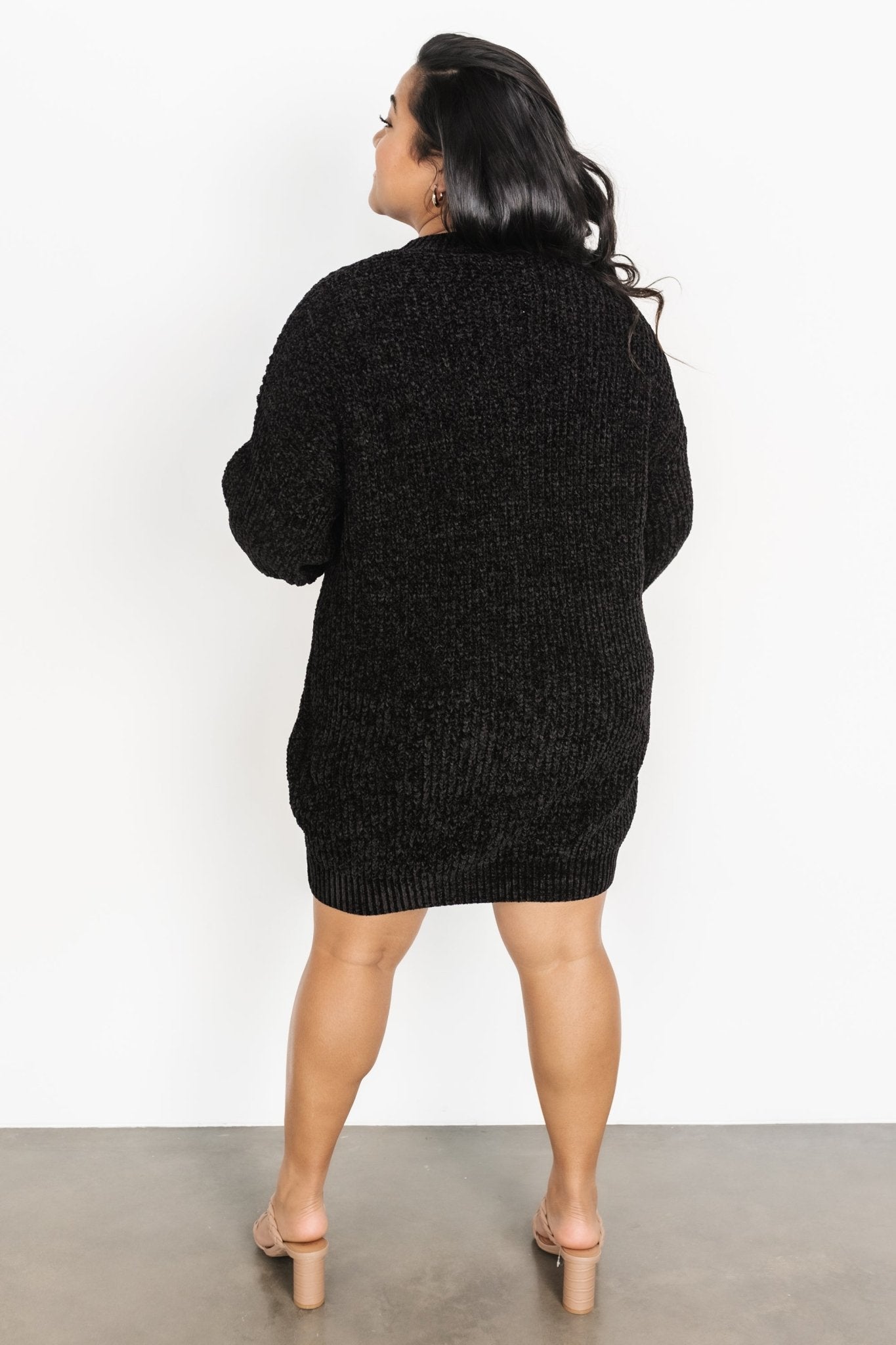 Christa Sweater Dress | Black Low Cost For Sale