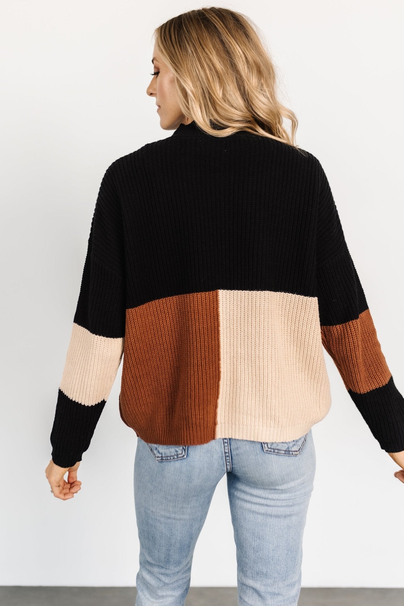 Dawson Knit Sweater | Black Multi Recommend Cheap Pice