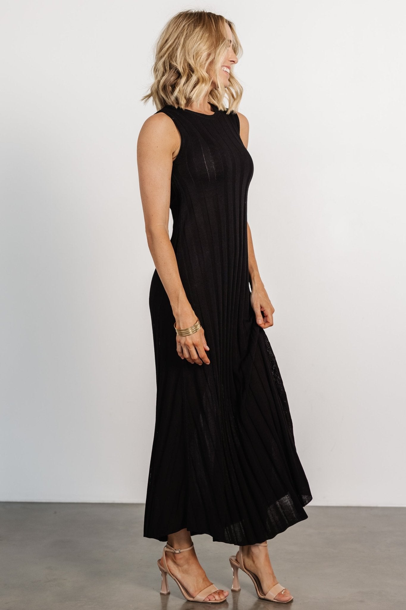 Skylar Tank Maxi Dress | Black Outlet Genuine