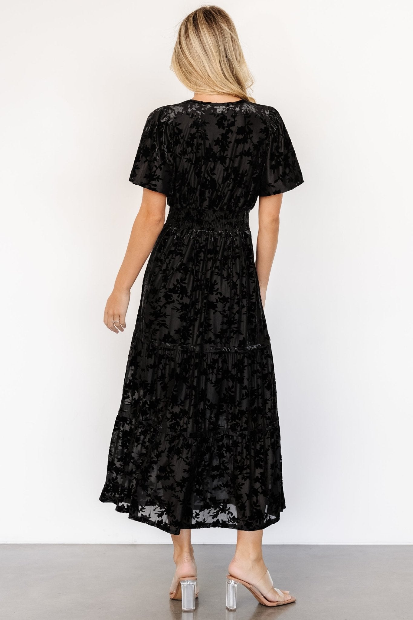 Bronwyn Velvet Dress | Black Cheap Sale Online