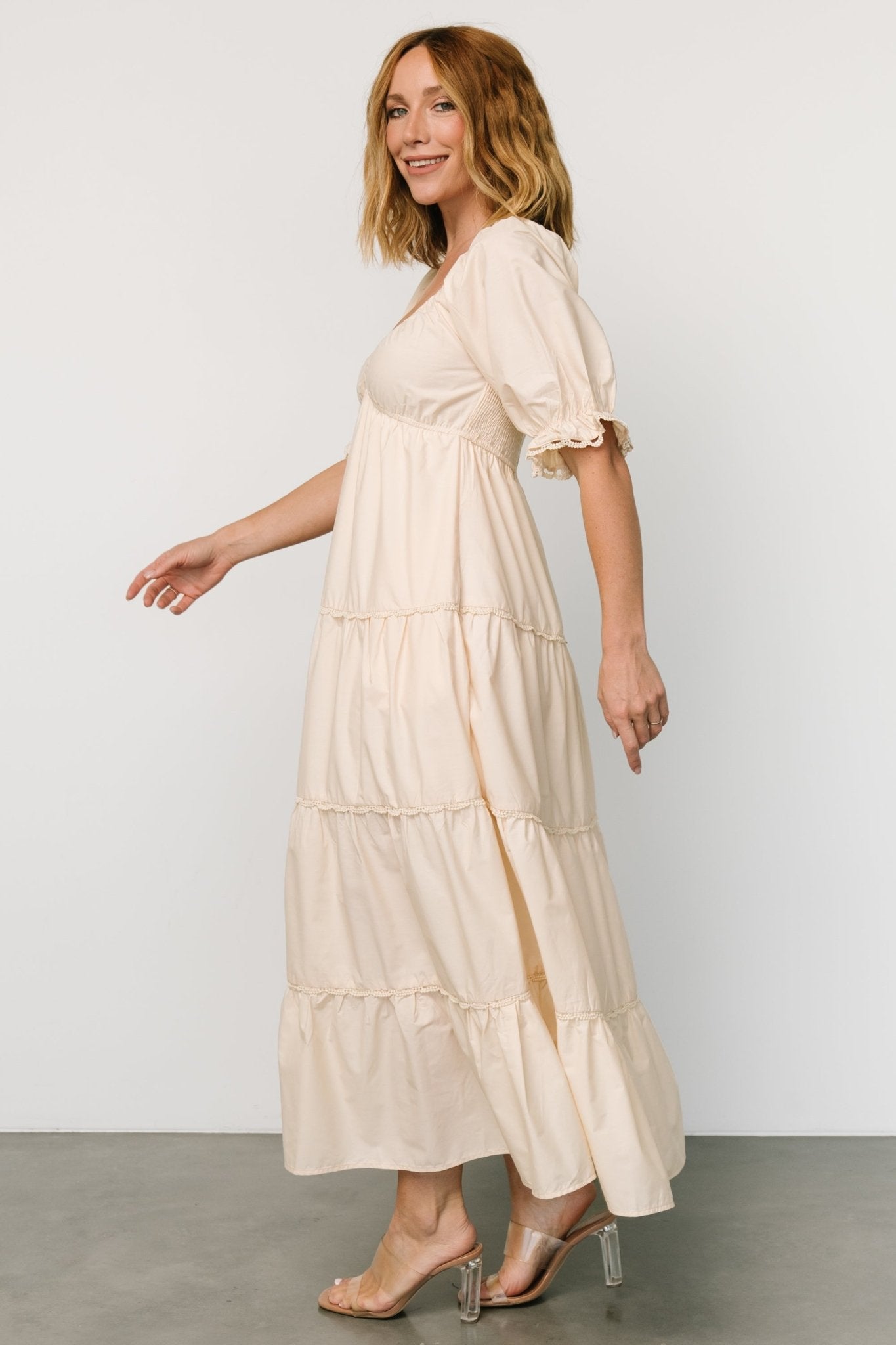 Raleigh Maxi Dress | Cream Sale 2025 New