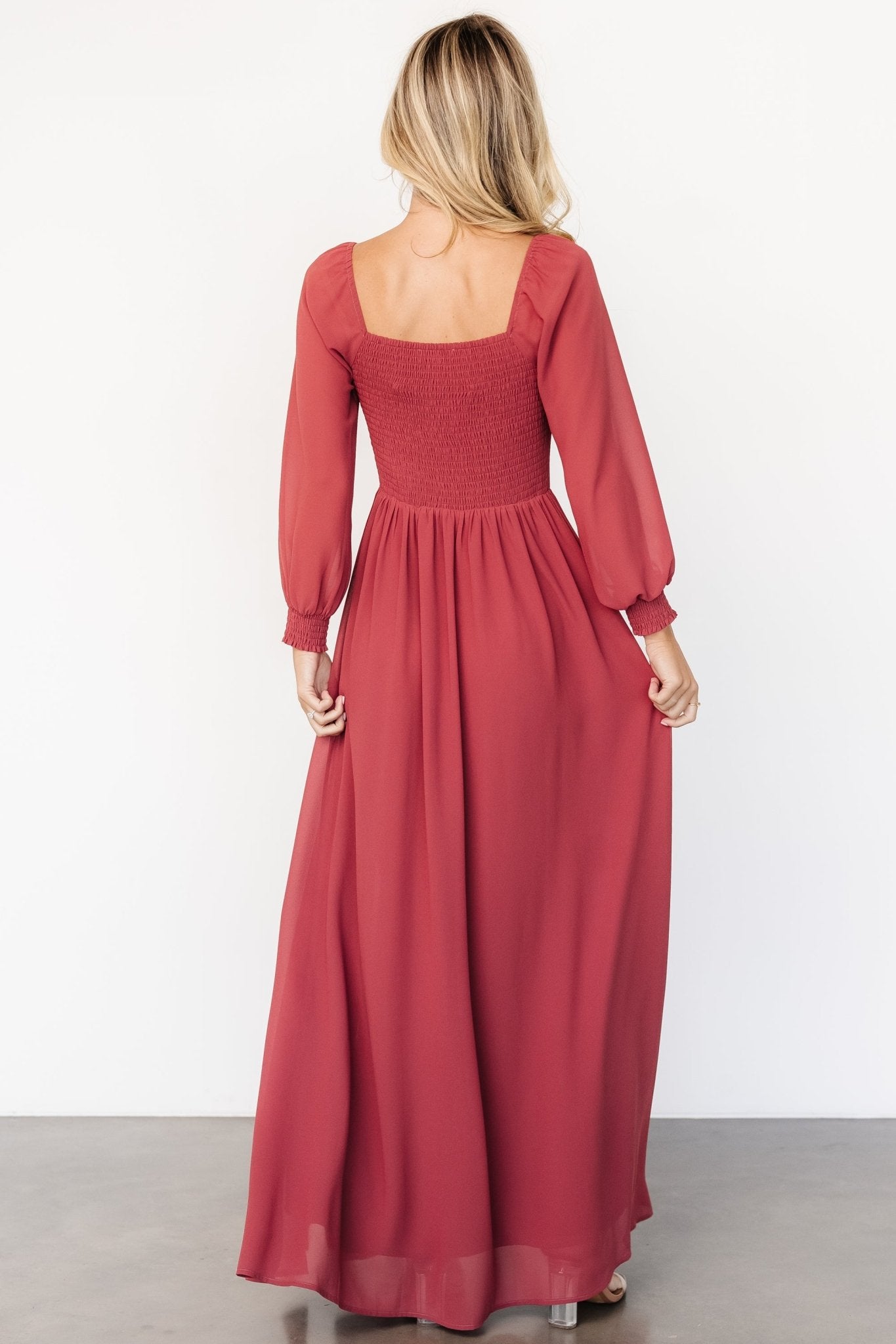 Giselle Maxi Dress | Terracotta Buy Cheap 2025