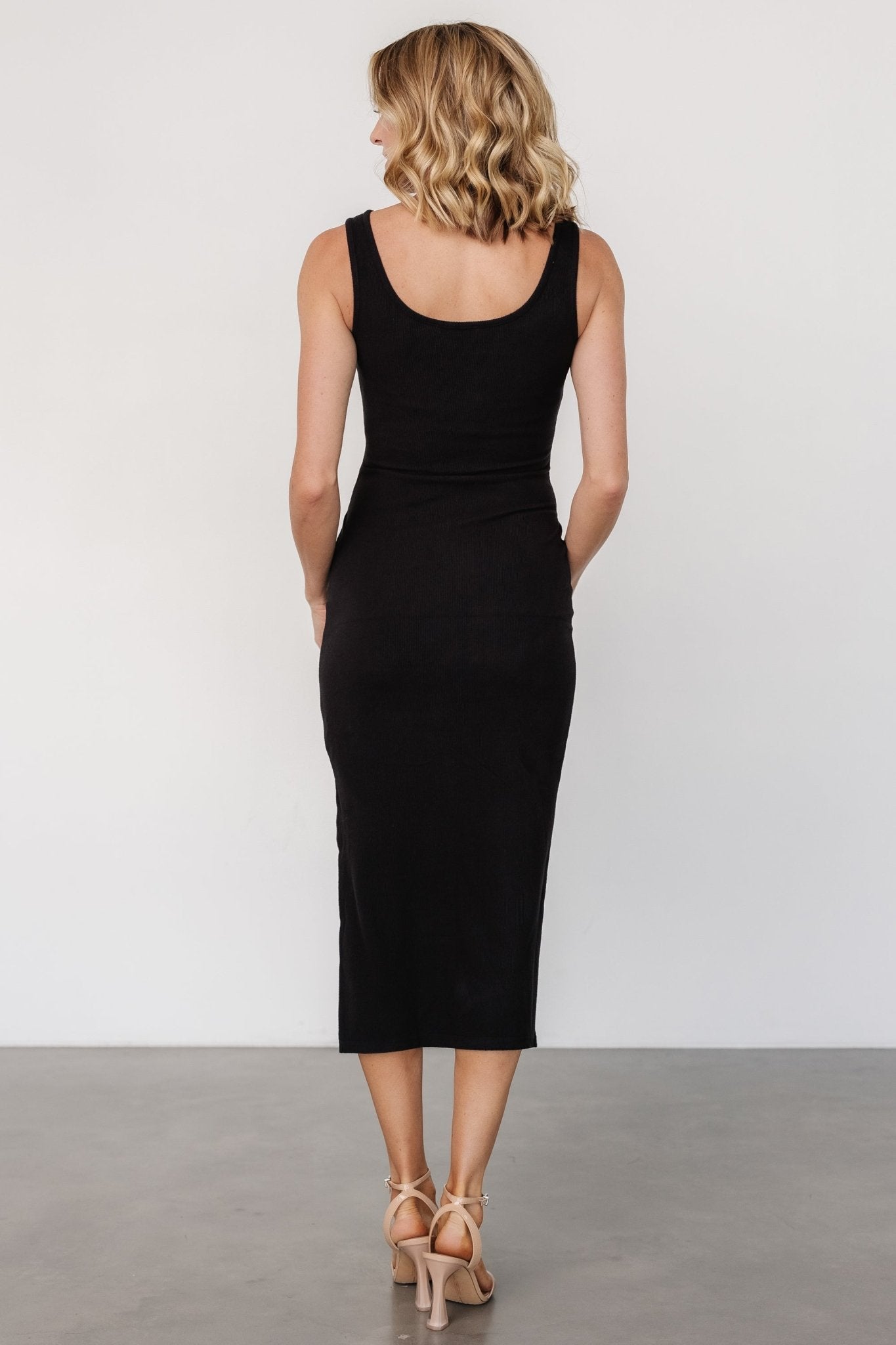 Kylee Front Tie Dress | Black Cheapest Sale Online