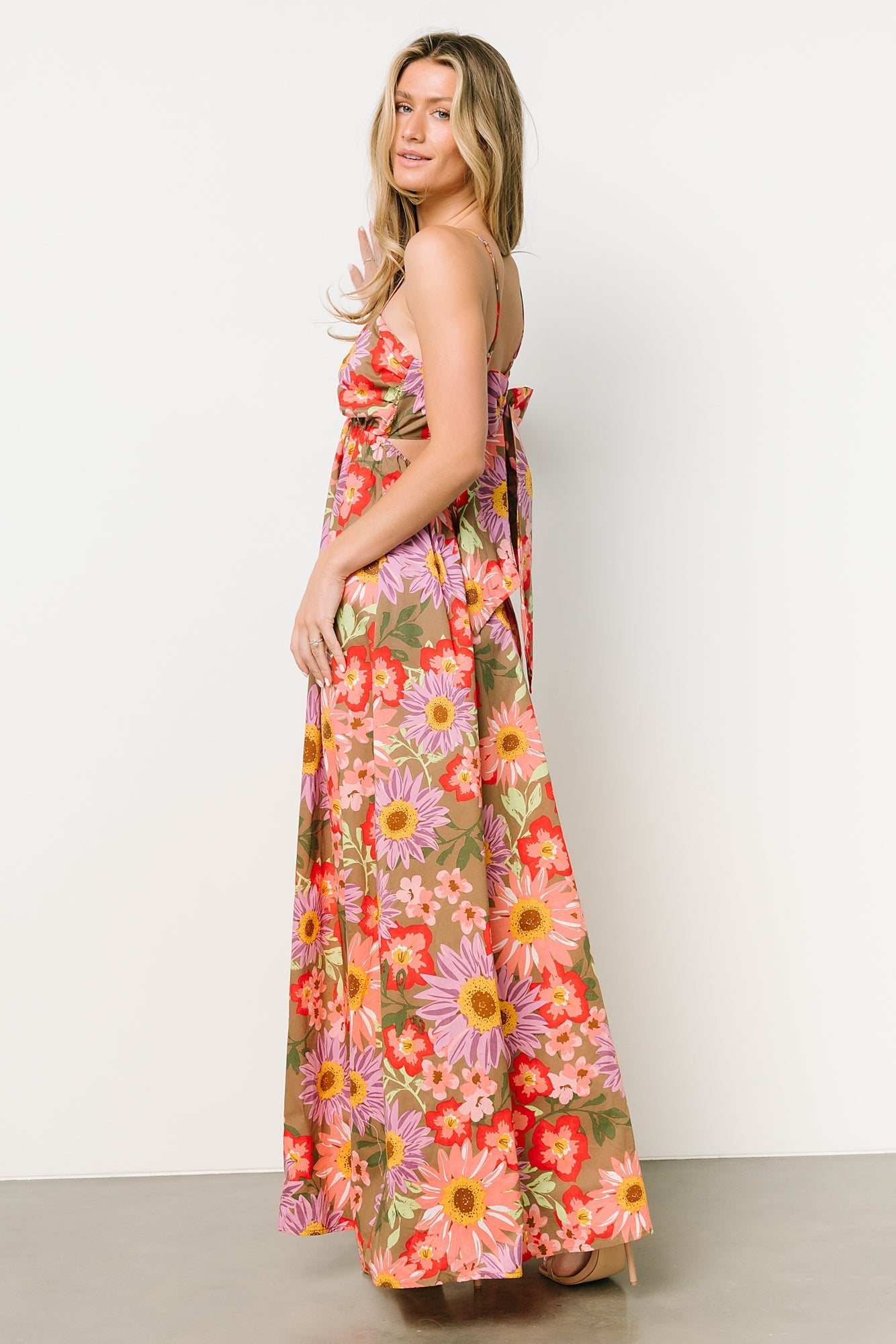 Rosalee Maxi Dress | Flower Multi Buy Cheap Best