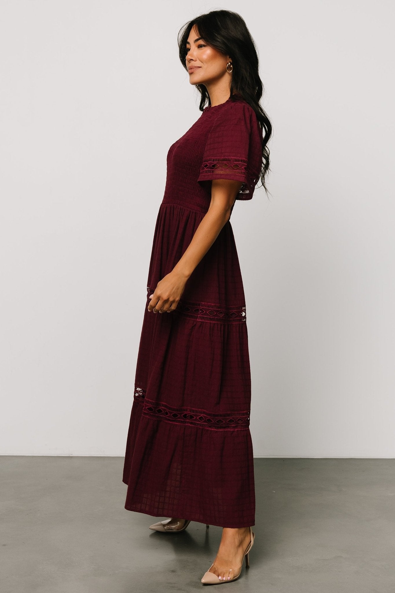 Loveland Geo Lace Maxi Dress | Mulberry Cheap Sale Footlocker Finishline