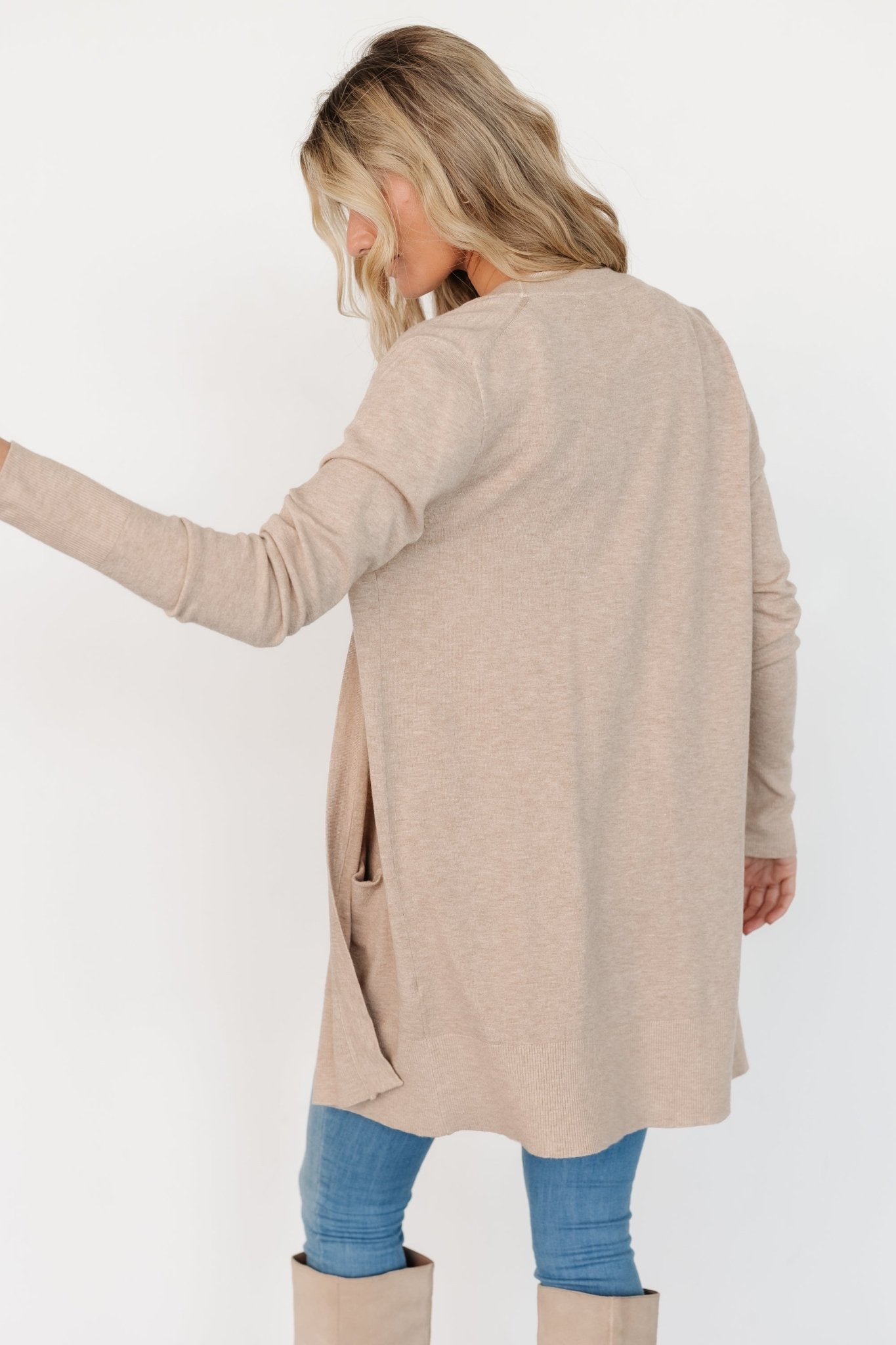 Edison Cardigan | Oatmeal Geniue Stockist Online