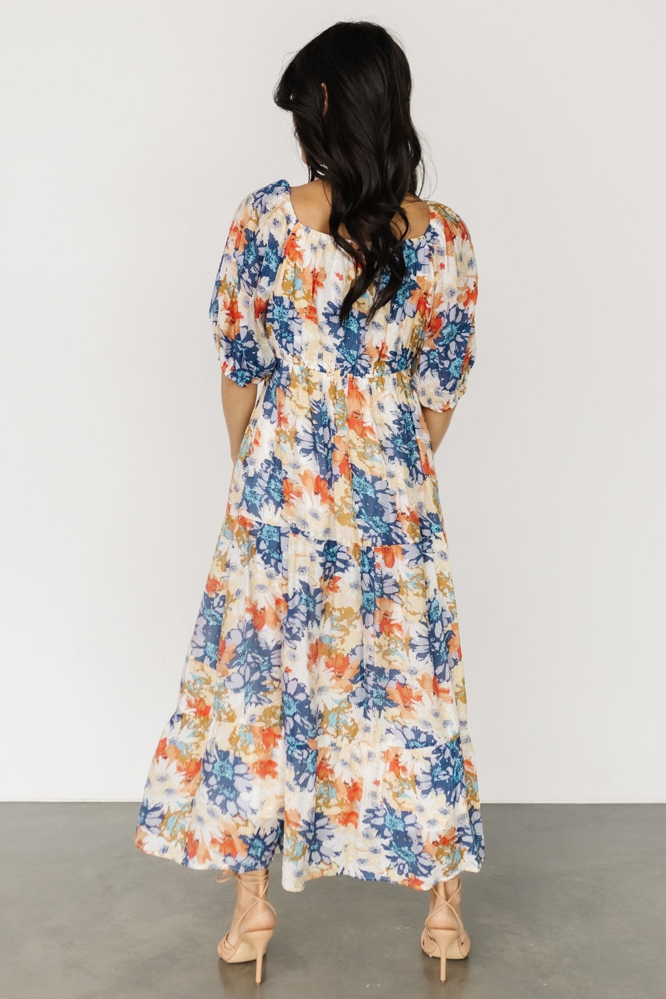 Denton Midi Dress | Blue Multi Sale Outlet Locations