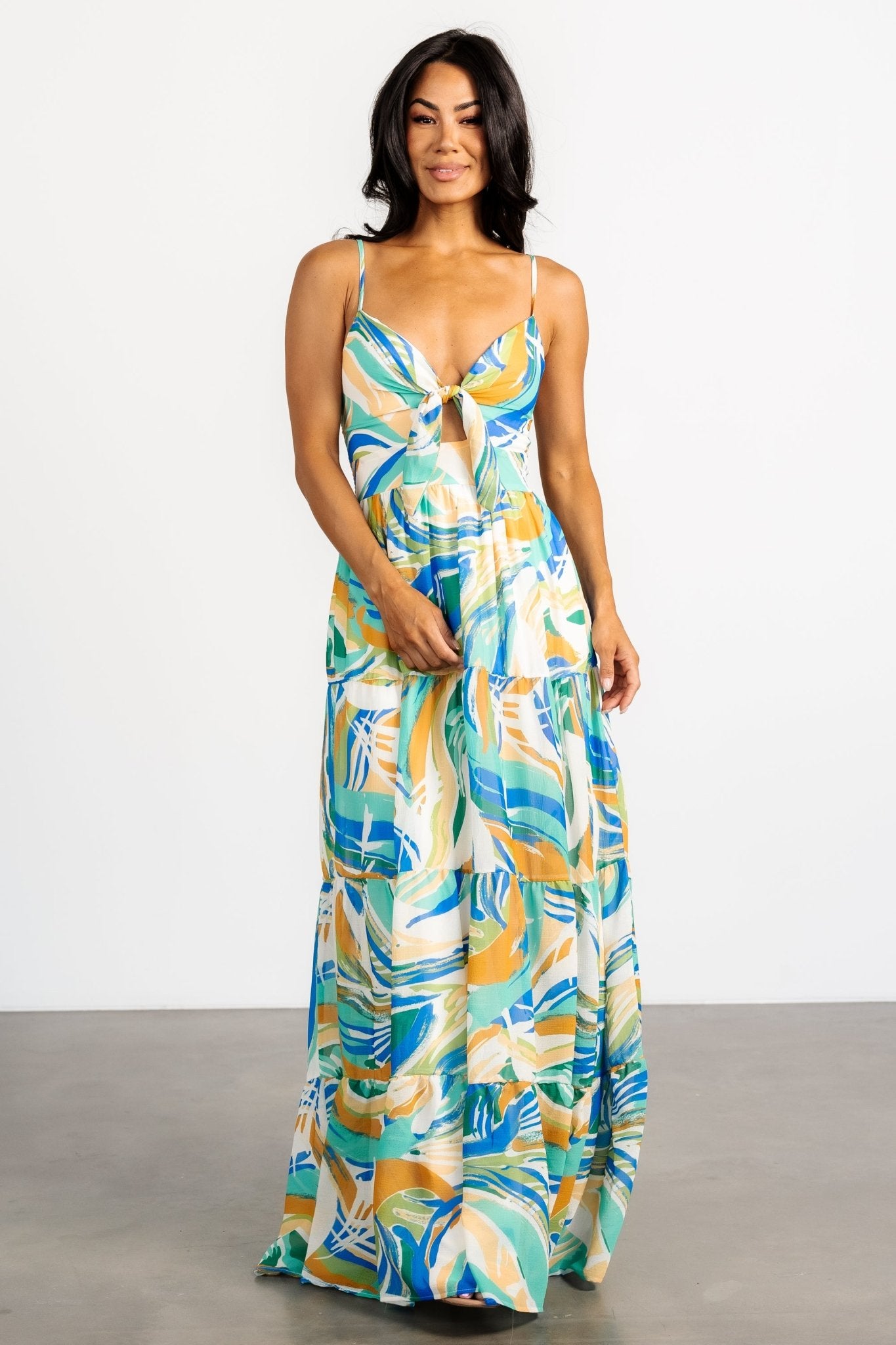 Alexis Maxi Dress | Blue Multi Print Outlet Find Great