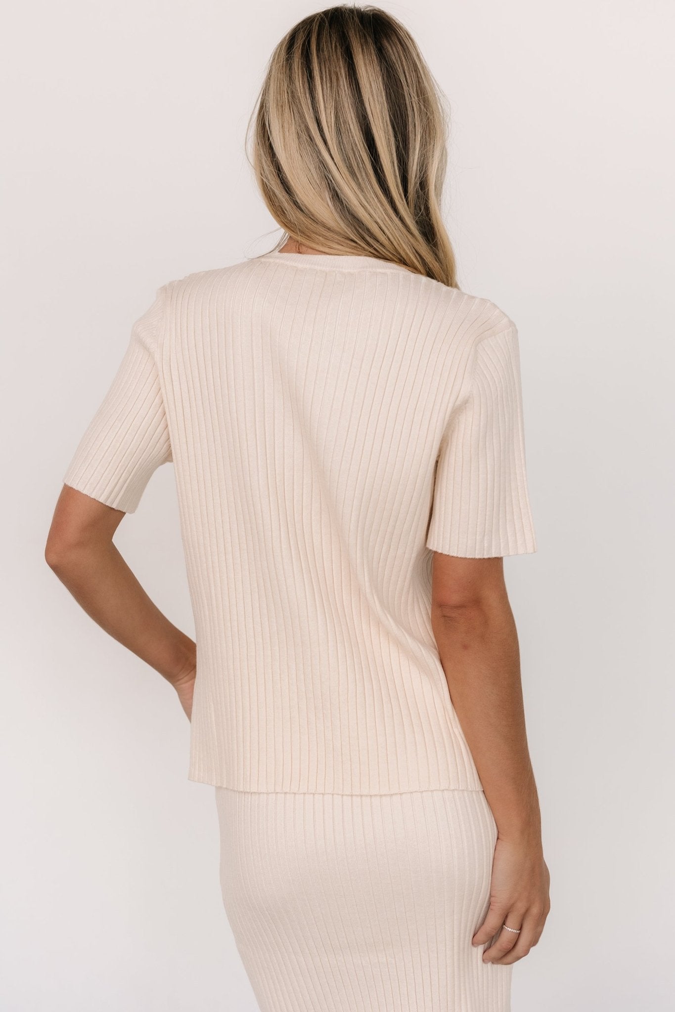 Stormi Ribbed Sweater Top | Cream Free Shipping Looking For