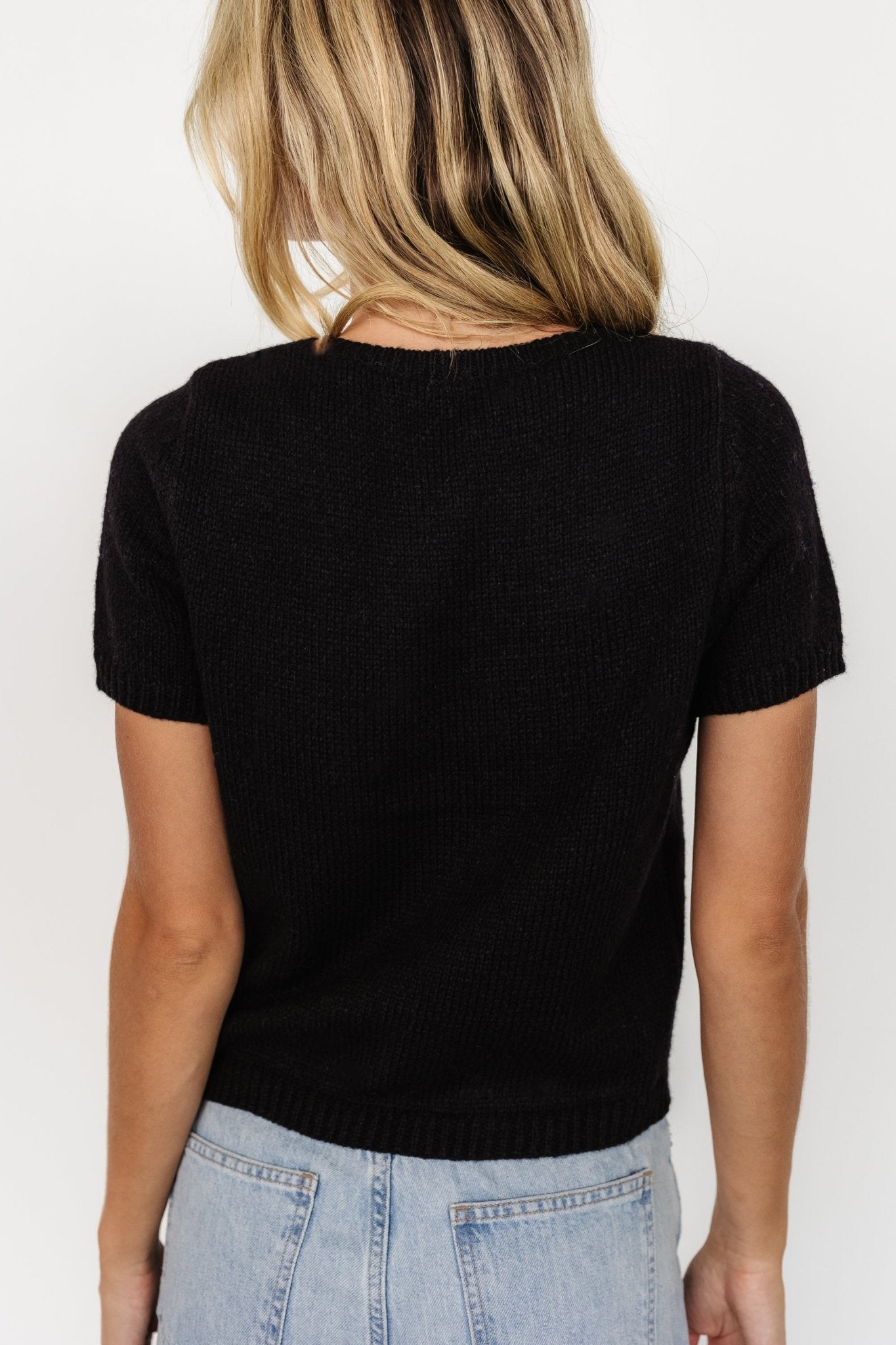 Chloe Bow Sweater | Black Latest Cheap Online