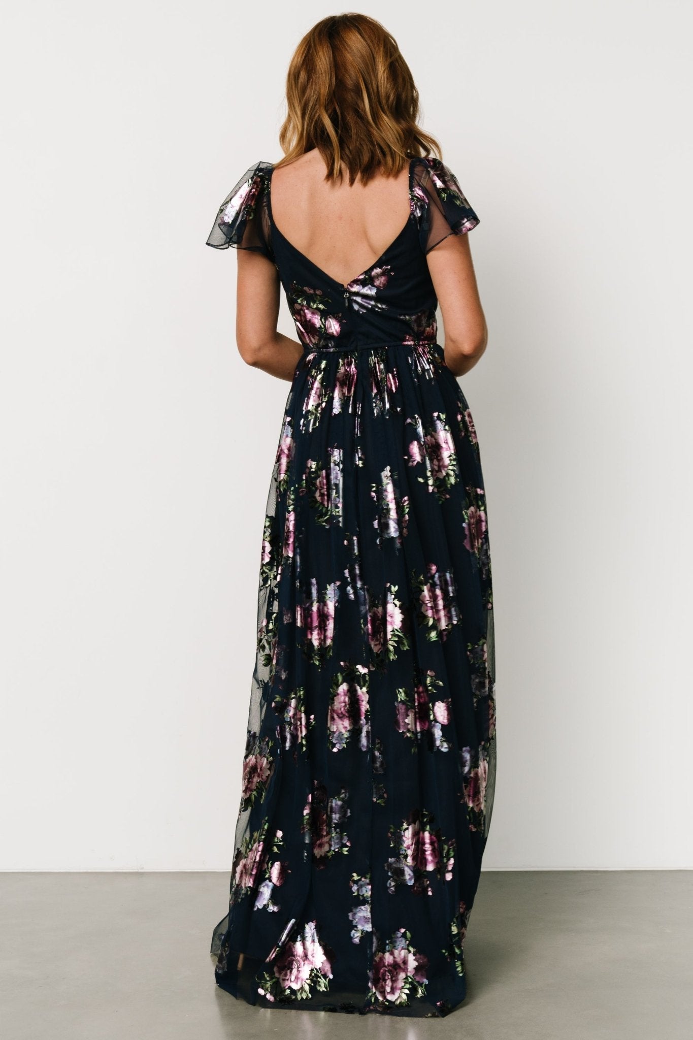 Devany Maxi Dress | Navy Multi Marketable Sale Online