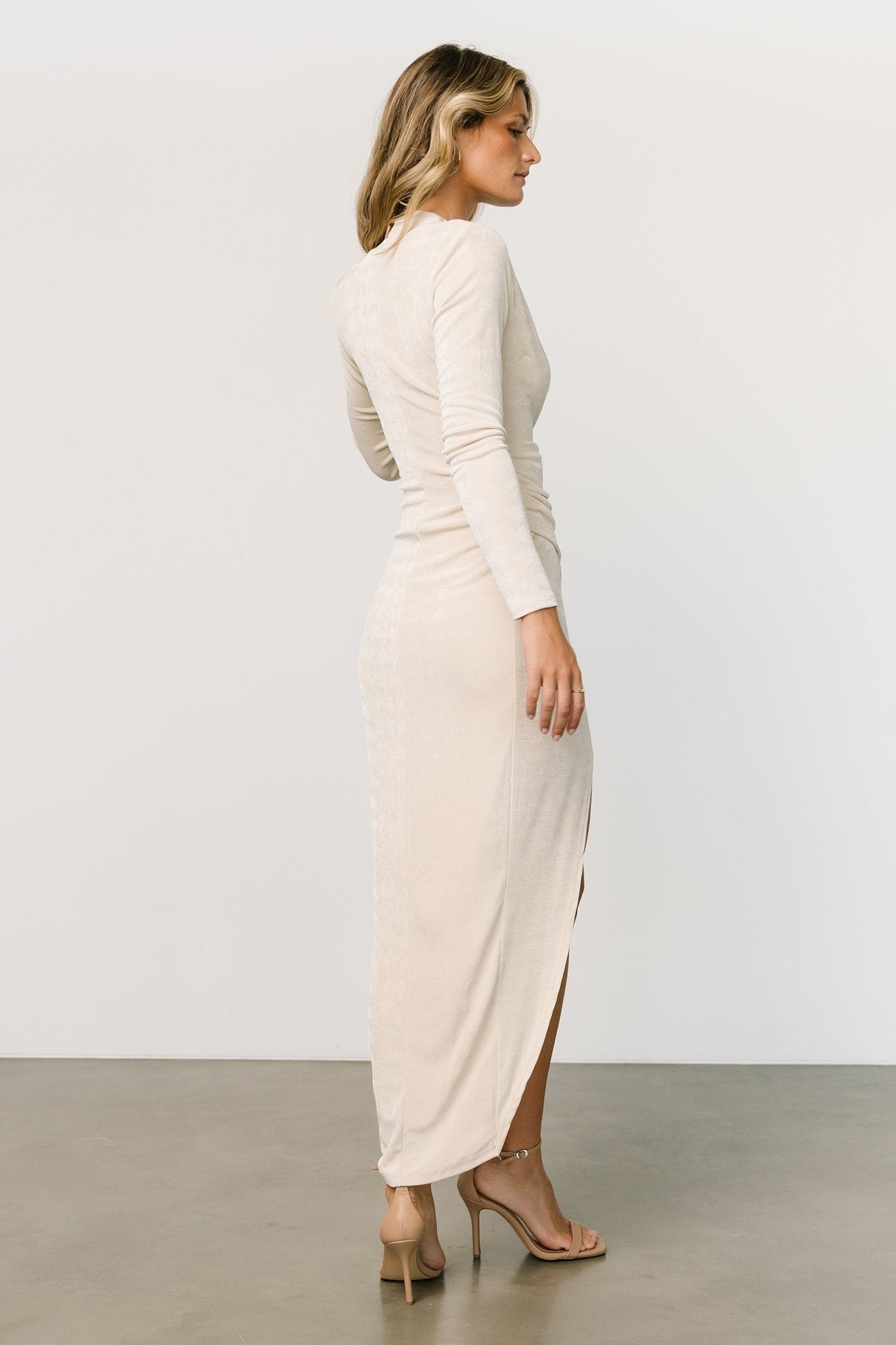 Pierce Shimmer Gown | Cream Hot Sale