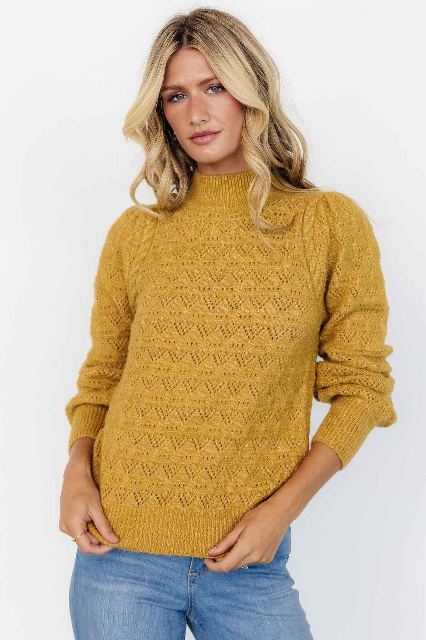 Grayson Sweater | Vintage Mustard Cheap Explore