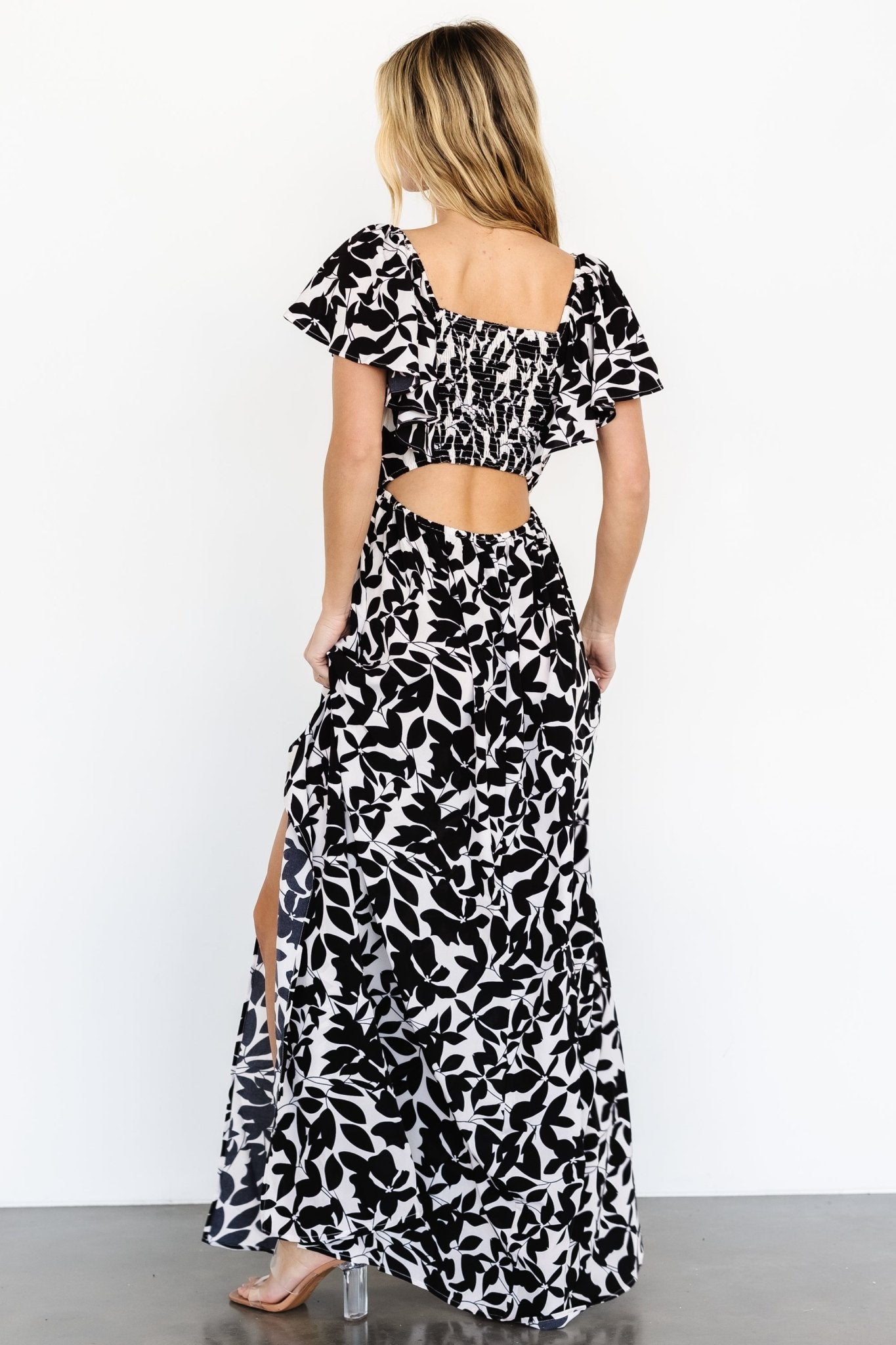 Adira Maxi Dress | Black Floral Discount Great Deals