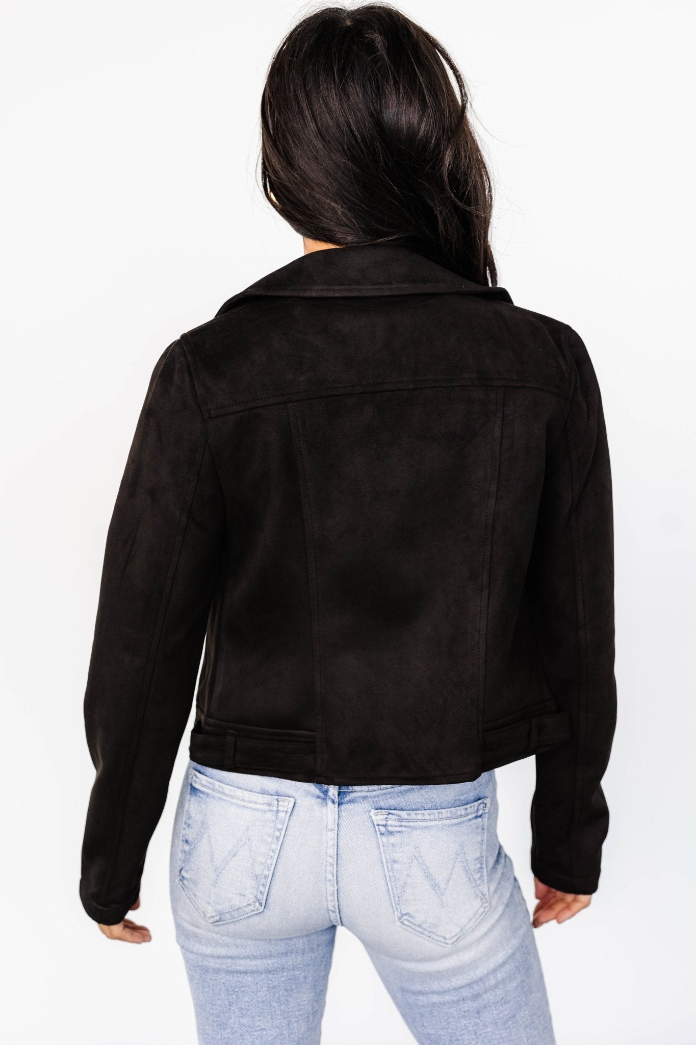 Marisa Faux Suede Jacket | Black Cheap Sale Professional