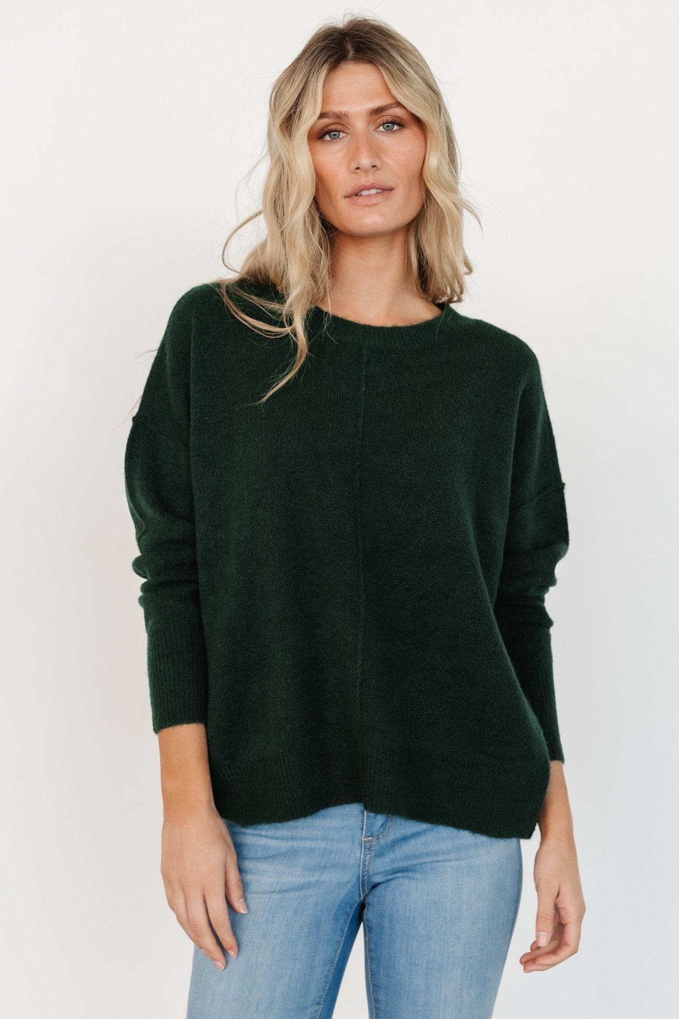 Edmonton Sweater | Dark Green Sale Footlocker Pictures