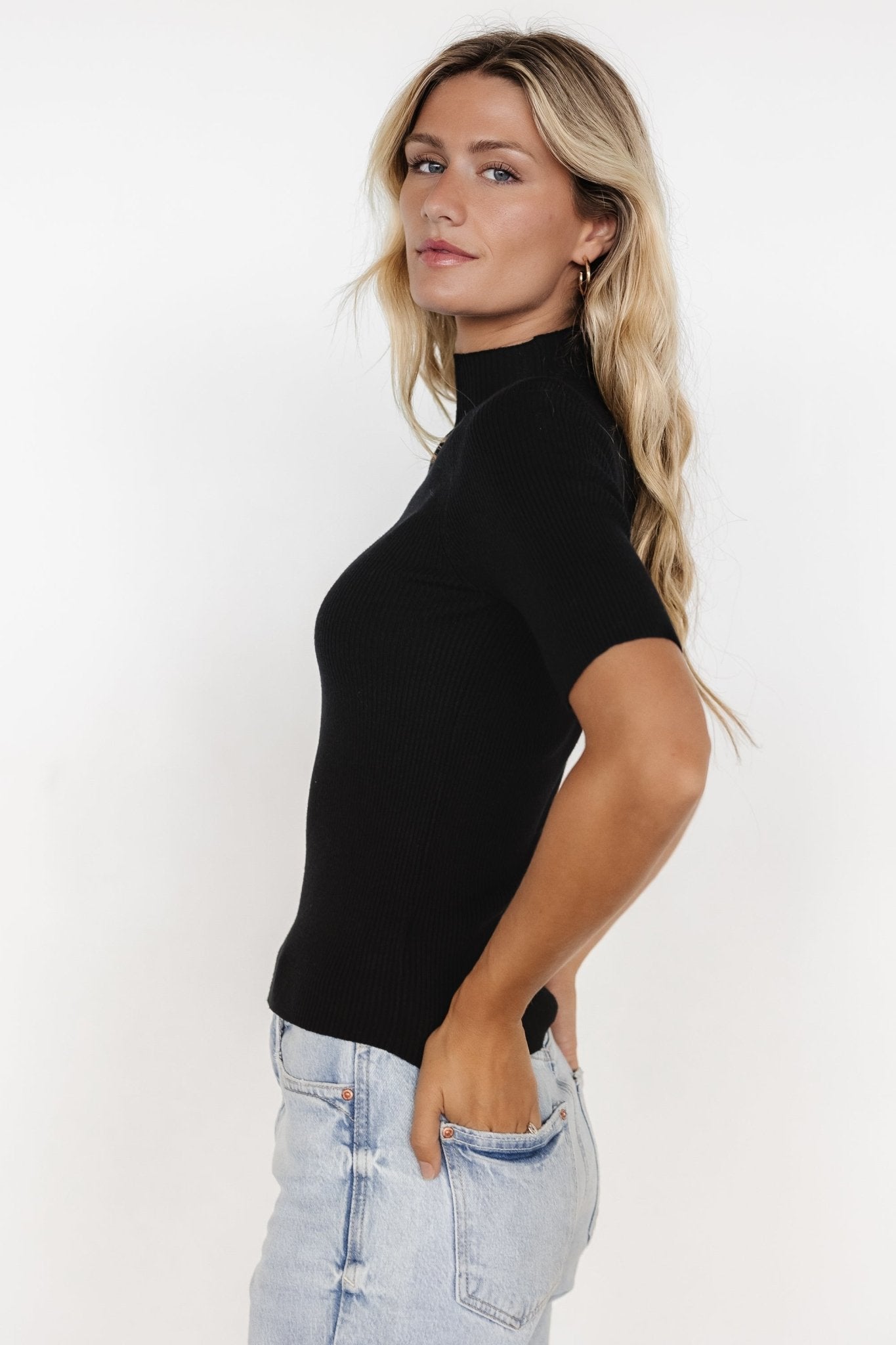 Liel Ribbed Top | Black Amazon Cheap Online