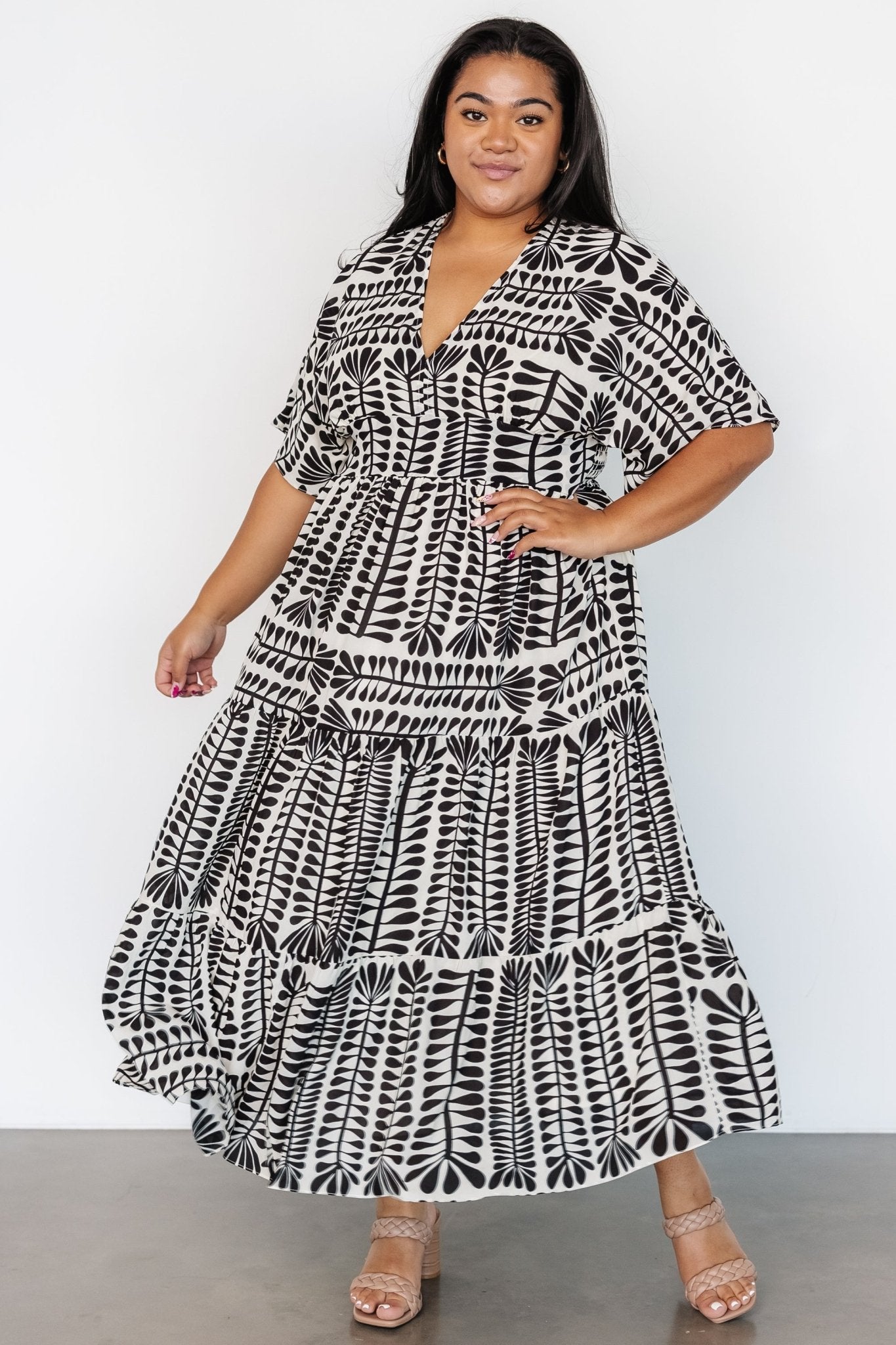 Austin Kimono Dress | Black Print Outlet Wiki